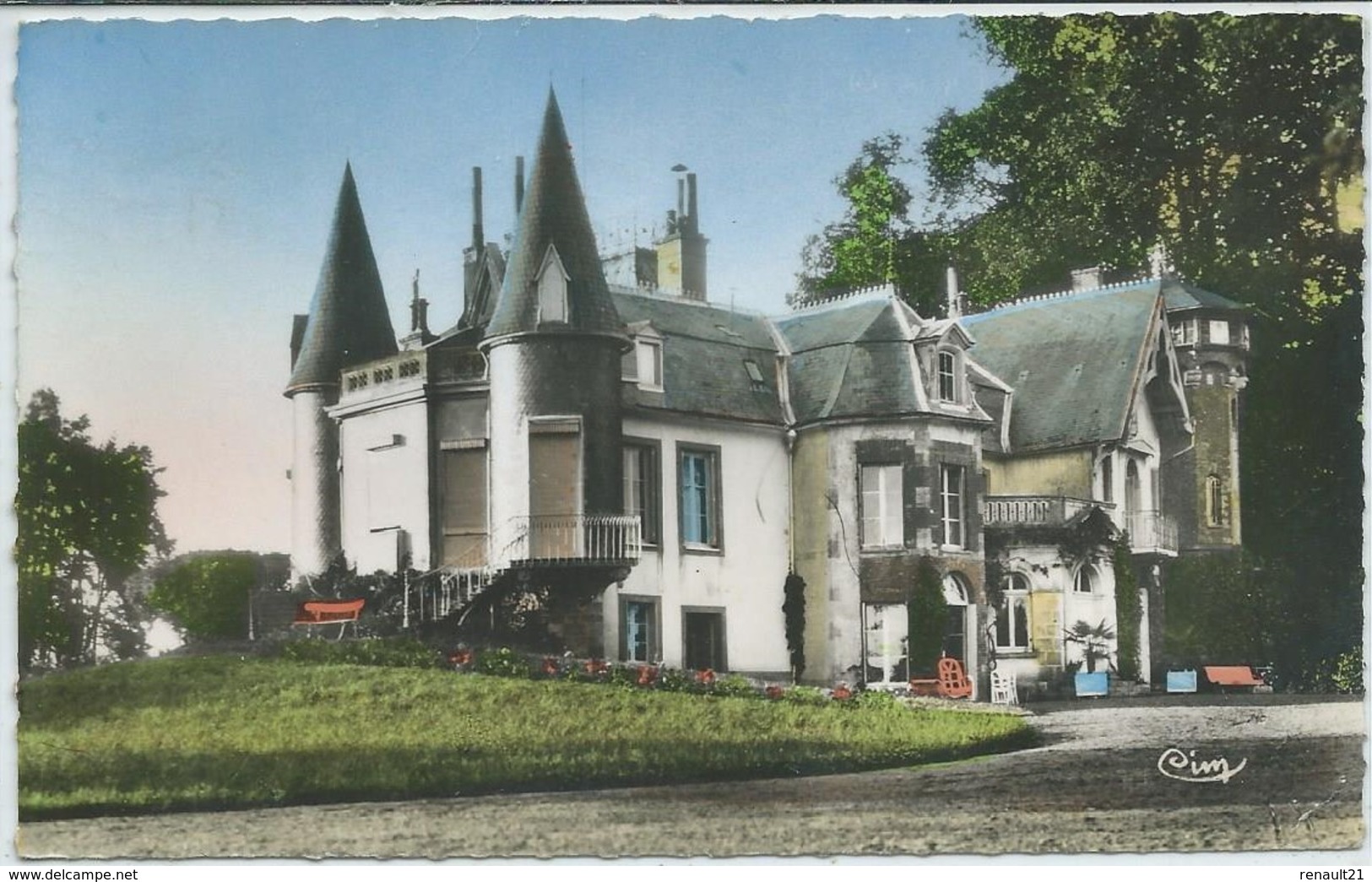 Arnay Le Duc-Environs D'Arnay Le Duc-Château De Le Fête-(CPSM) - Arnay Le Duc