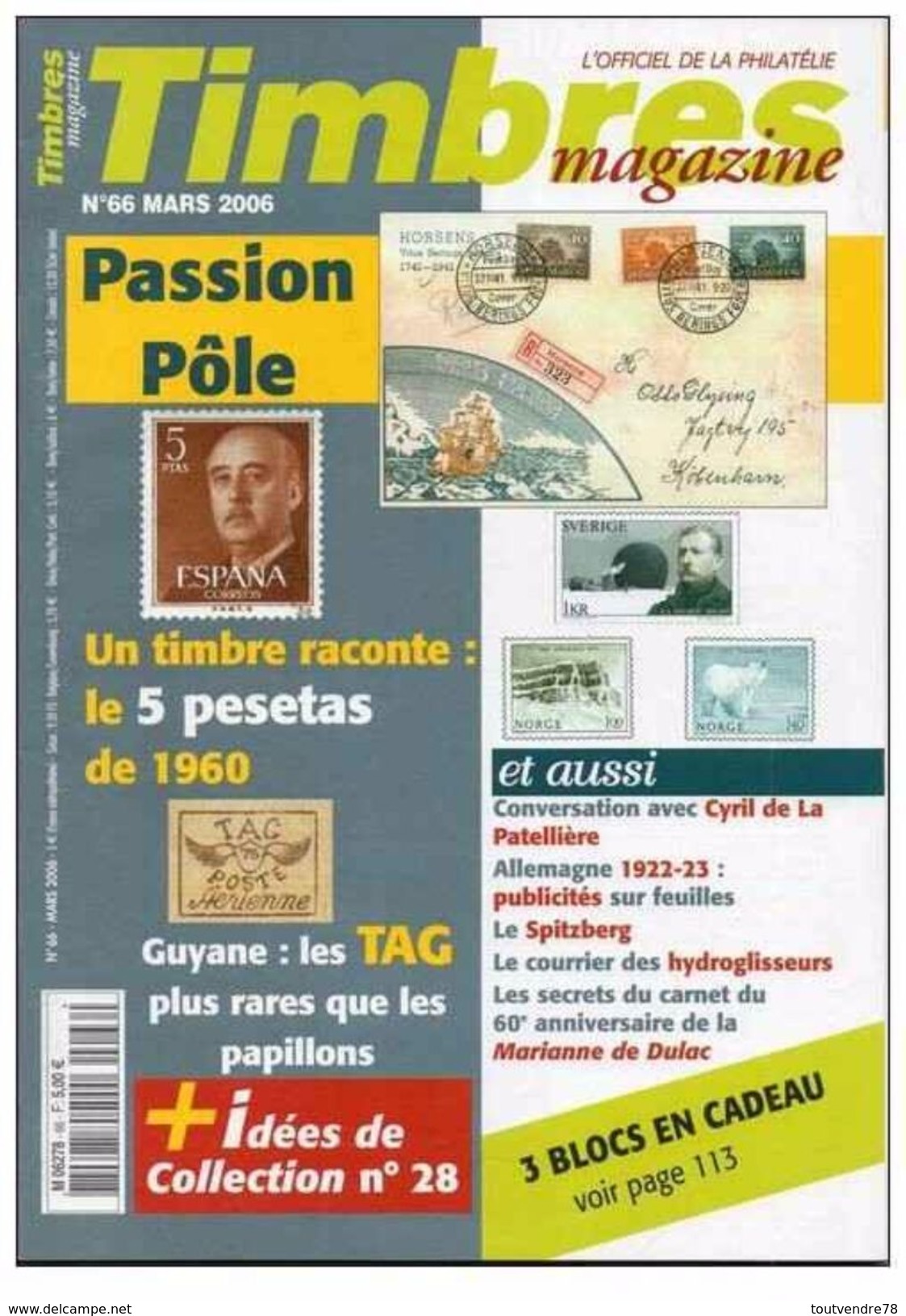 Timbres Magazine N°066 Mars 2006 - Français (àpd. 1941)