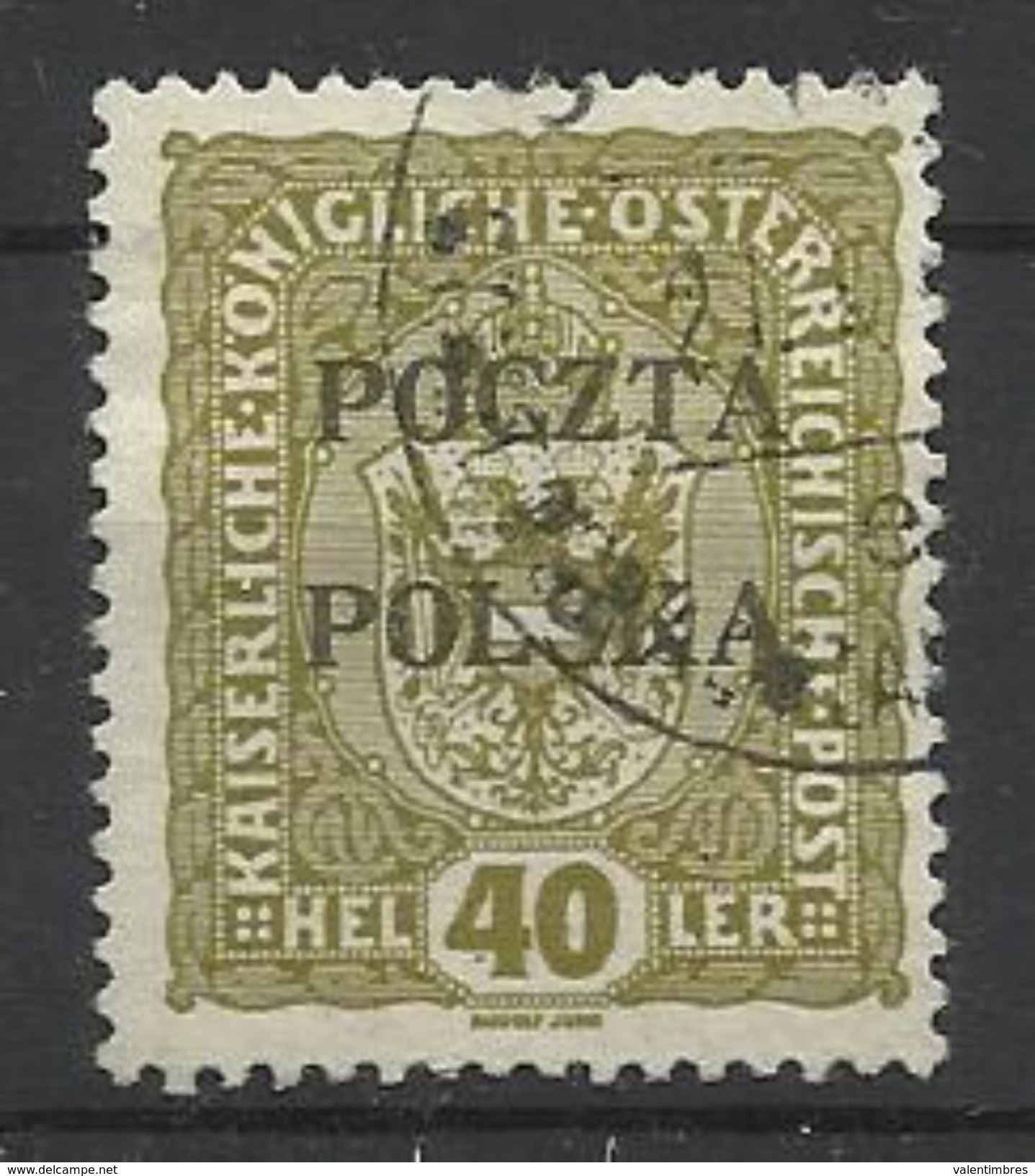 Pologne Poland  Timbres Oblitérés° YT 84 Polen Polska - Usados