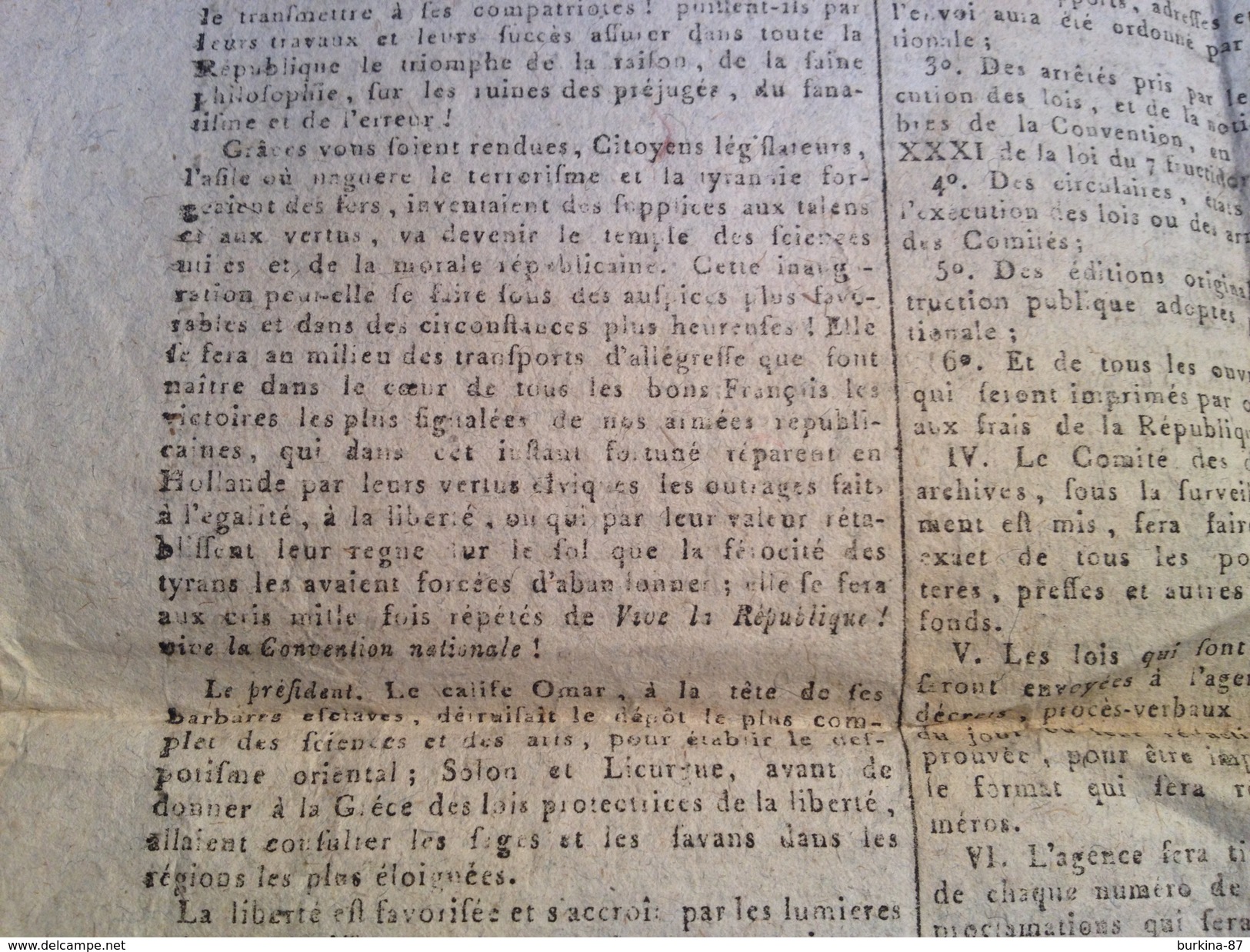 Gazette Nationale ou moniteur universel  , 28 janvier 1795