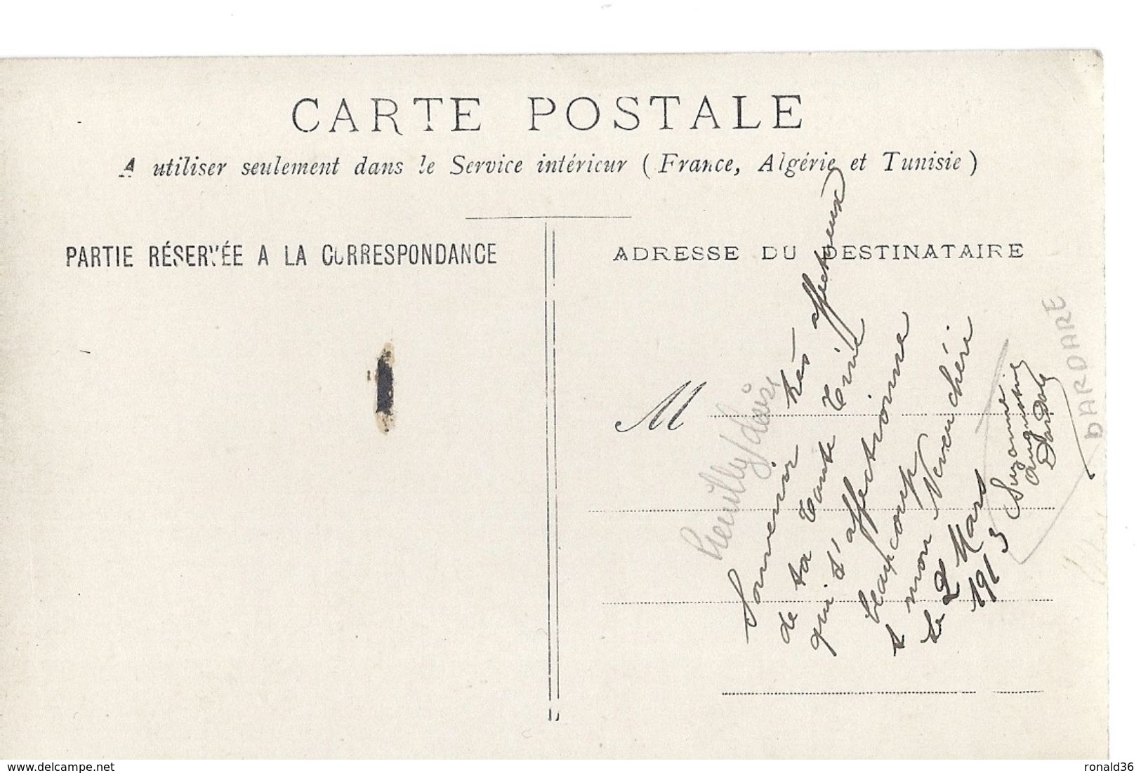 Cpp Portrait De Suzanne Augustine DARDARE Preuilly Sur Claise 37 - Genealogie