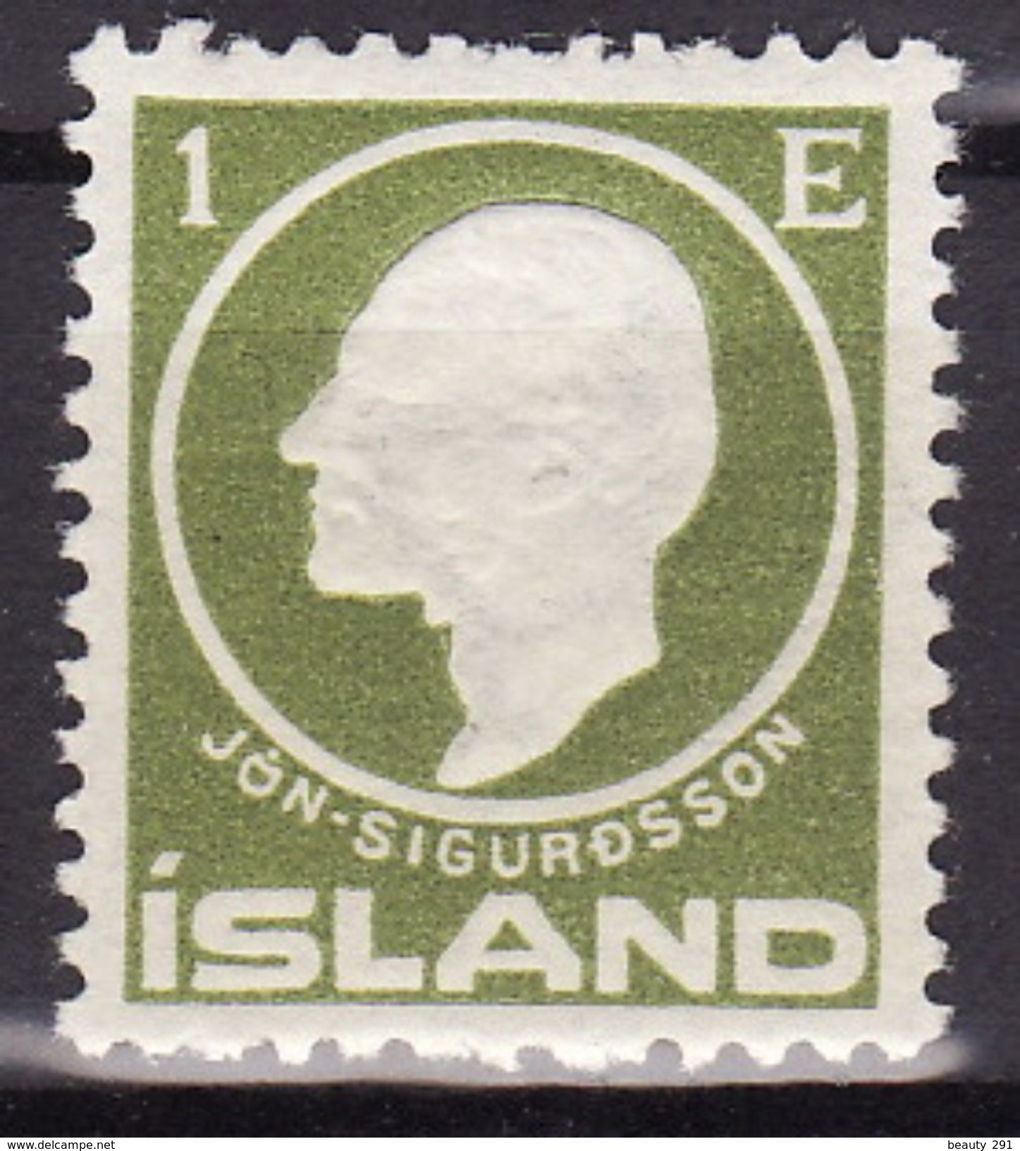 ICELAND 1911 Mi 63  MVLH - Unused Stamps