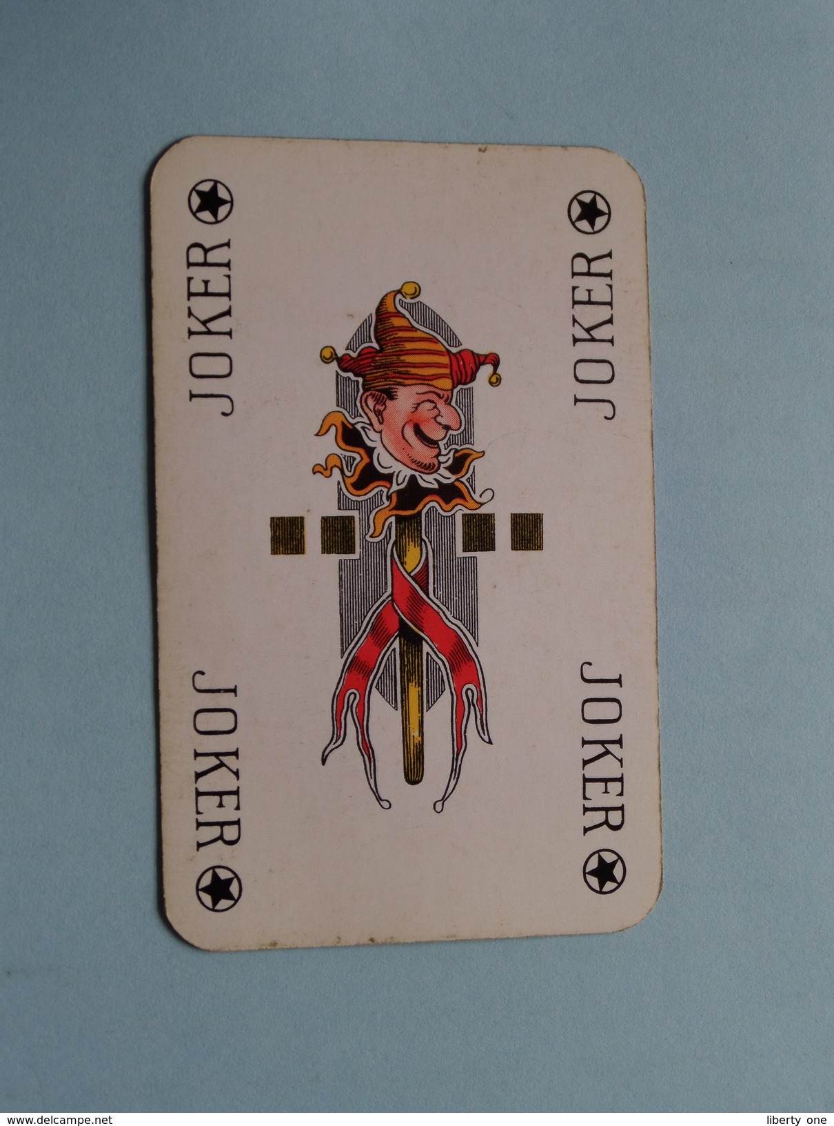 JOKER : Onderwerp : Zeilschip / Boot ( Detail - Zie Foto´s Voor En Achter ) ! - Playing Cards (classic)