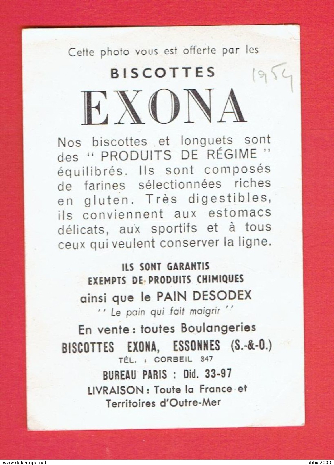 ZSA ZSA GABOR DANS LE FILM SANG ET LUMIERES EN 1954 PHOTO OFFERTE PAR LES BISCOTTES EXONA PAIN DESODEX A CORBEIL - Photographs