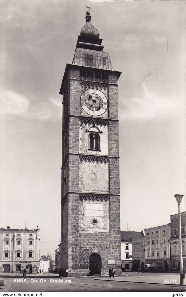 Ansichtskarte Enns - Stadtturm - Enns