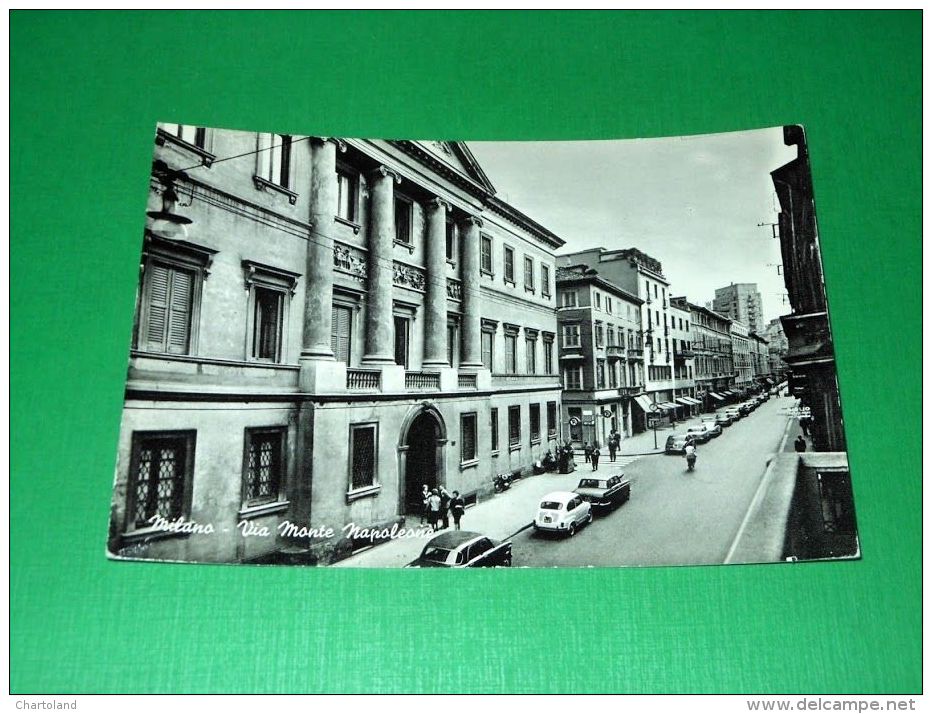 Cartolina Milano - Via Monte Napoleone 1955 Ca - Milano