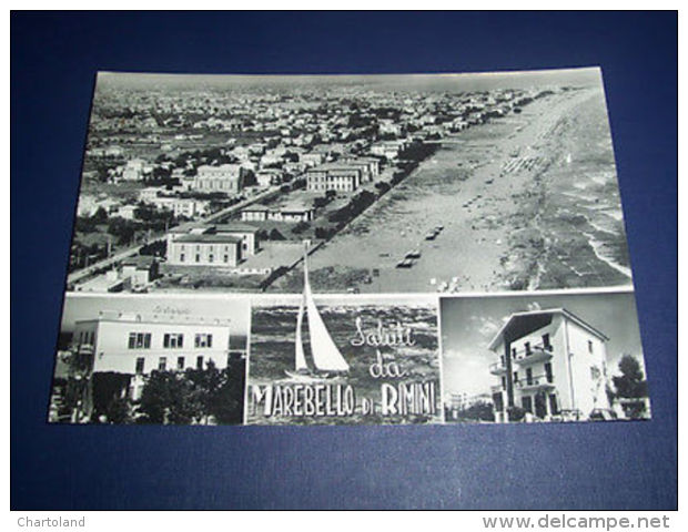 Cartolina Marebello Di Rimini - Vedute Diverse 1962 - Rimini