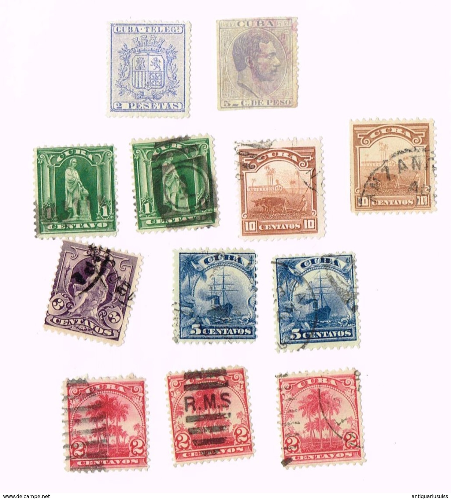 CUBA - 43 X  Stamps - Collections, Lots & Series