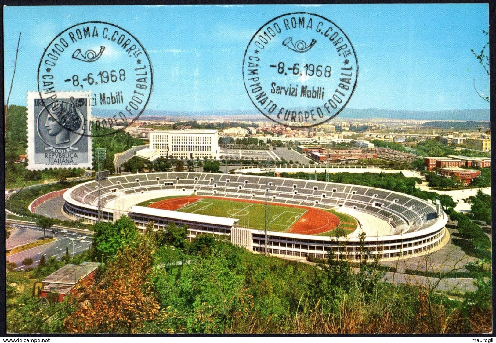 ITALIA ROMA 1968 - CAMPIONATO EUROPEO DI FOOTBALL - Fußball-Europameisterschaft (UEFA)