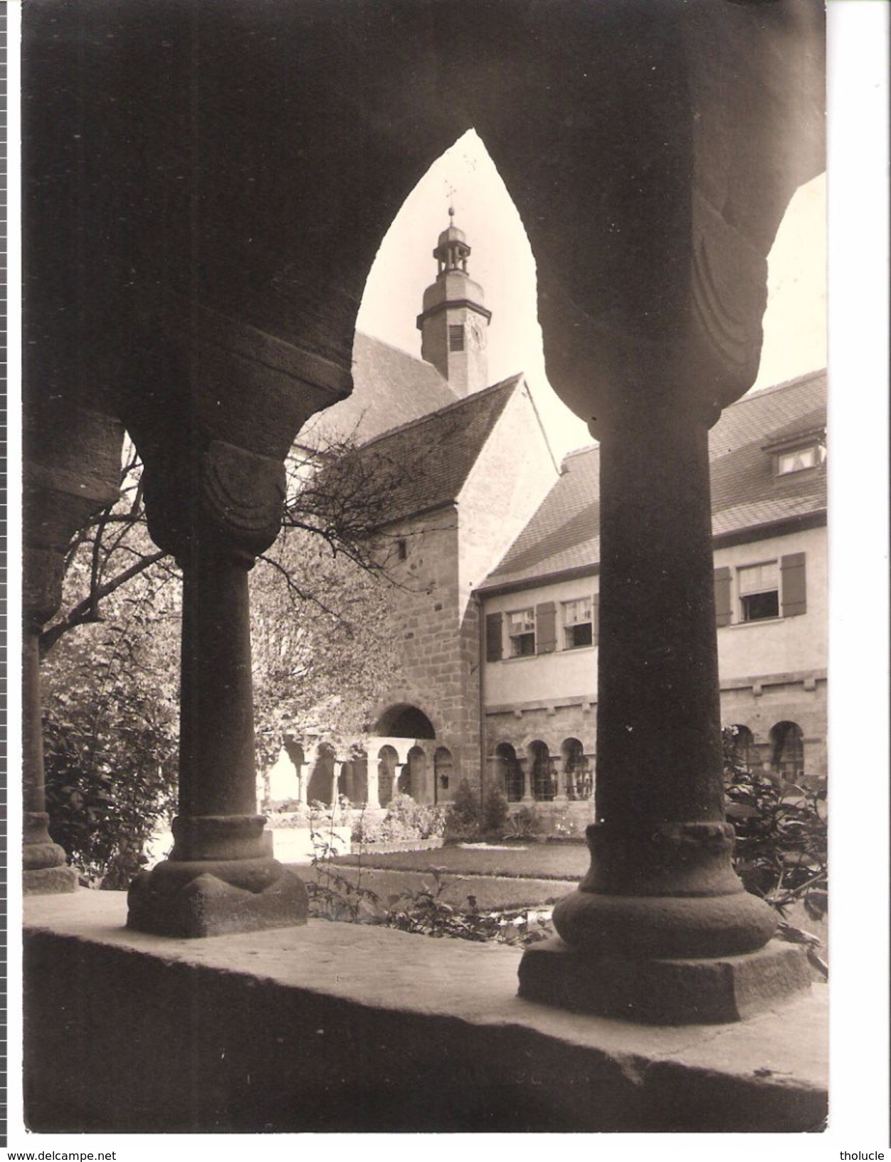 Fotokarte-Feuchtwangen(Ansbach-Bayern-Bavière)-1968-Kreuzgang-Cloître Roman-de La Collégiale-FotoDeininger - Feuchtwangen