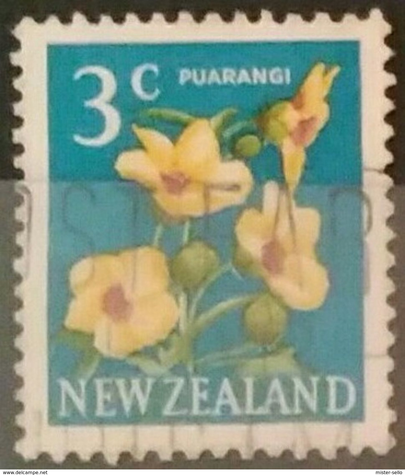 NUEVA ZELANDA 1967 -1968 Local Motifs - Flowers. USADO - USED. - Used Stamps