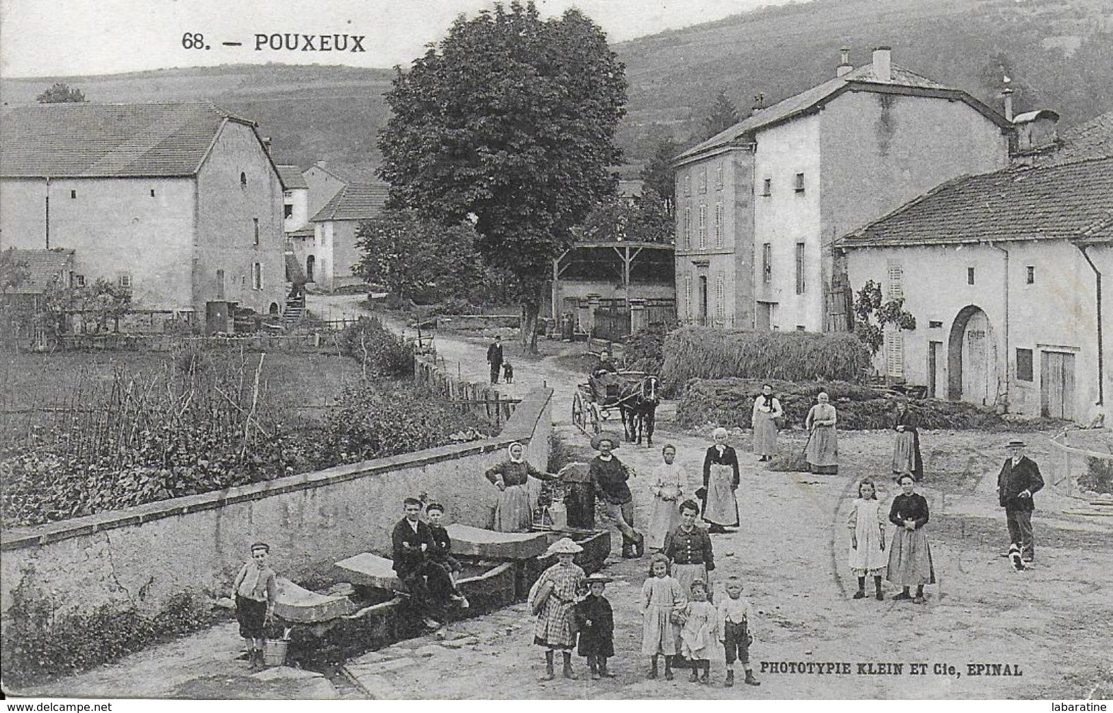 88)  POUXEUX - Pouxeux Eloyes