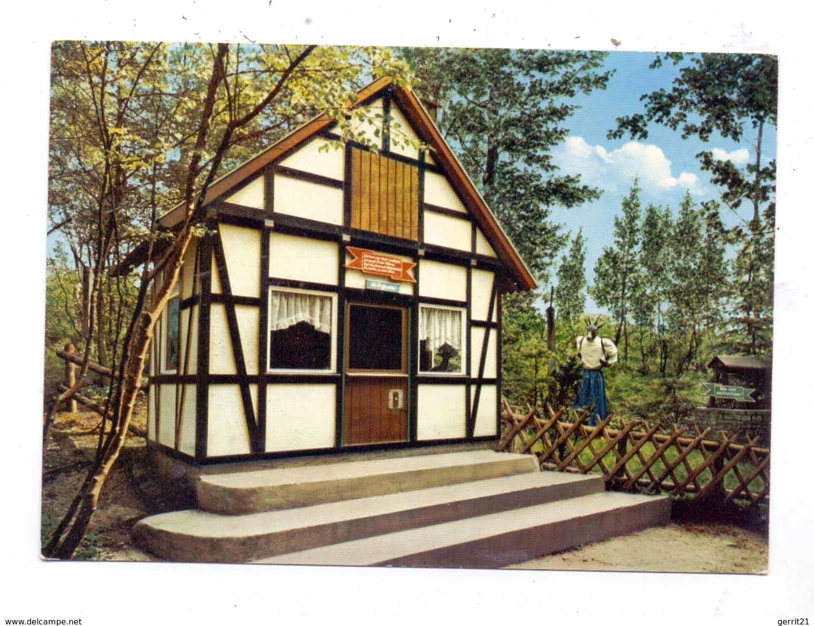 4530 IBBENBÜREN, Märchenwald, Hütte Der Sieben Geißlein - Ibbenbüren