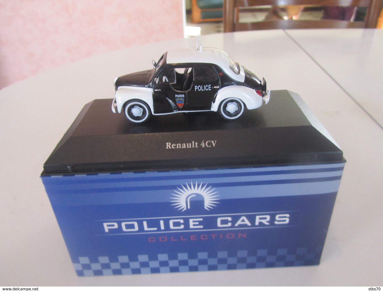 Atlas, Renault 4 CV Police Neuve En Boite, 1/43 (BF56) - Autres & Non Classés