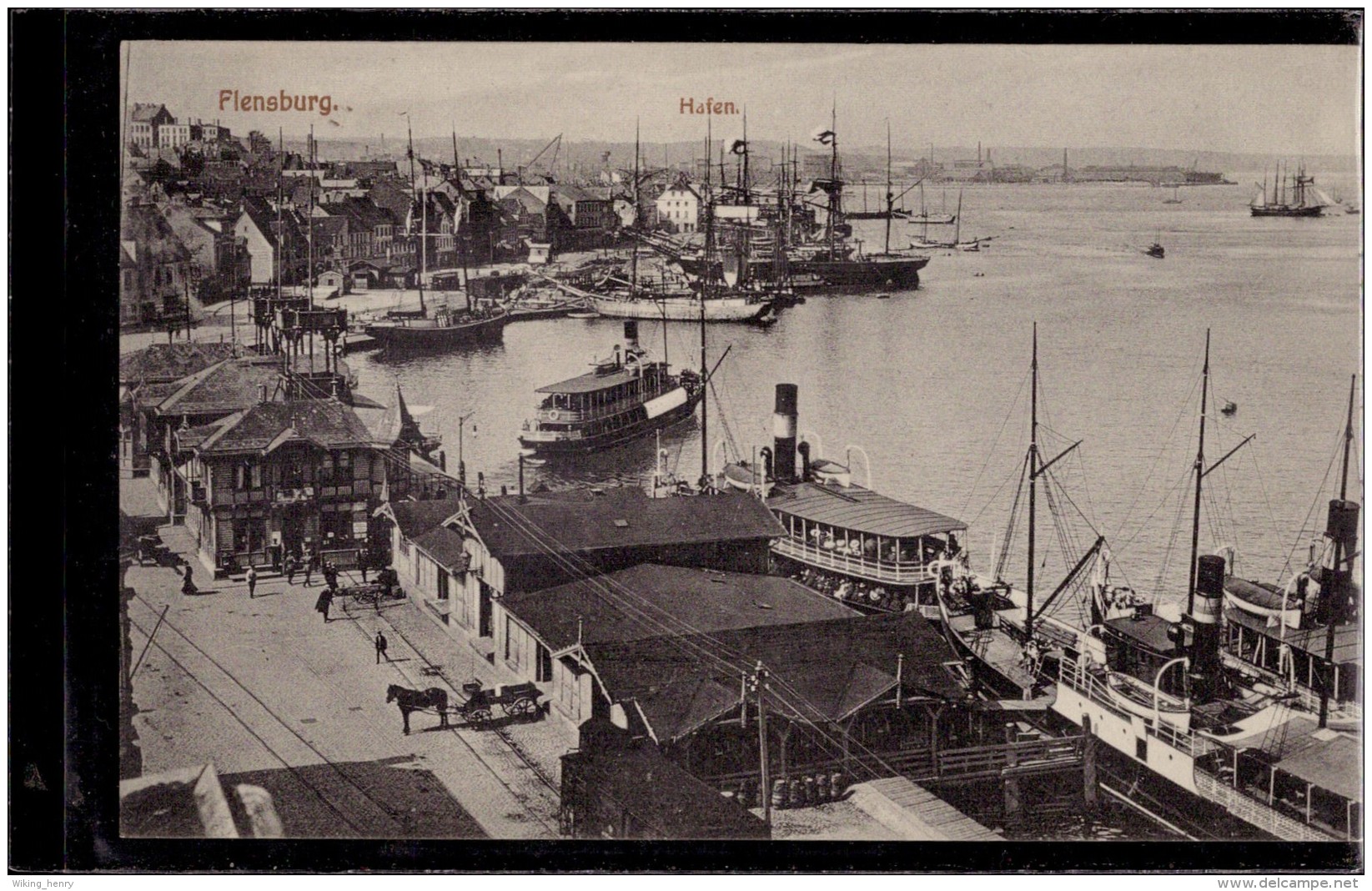 Flensburg - S/w Hafen - Flensburg