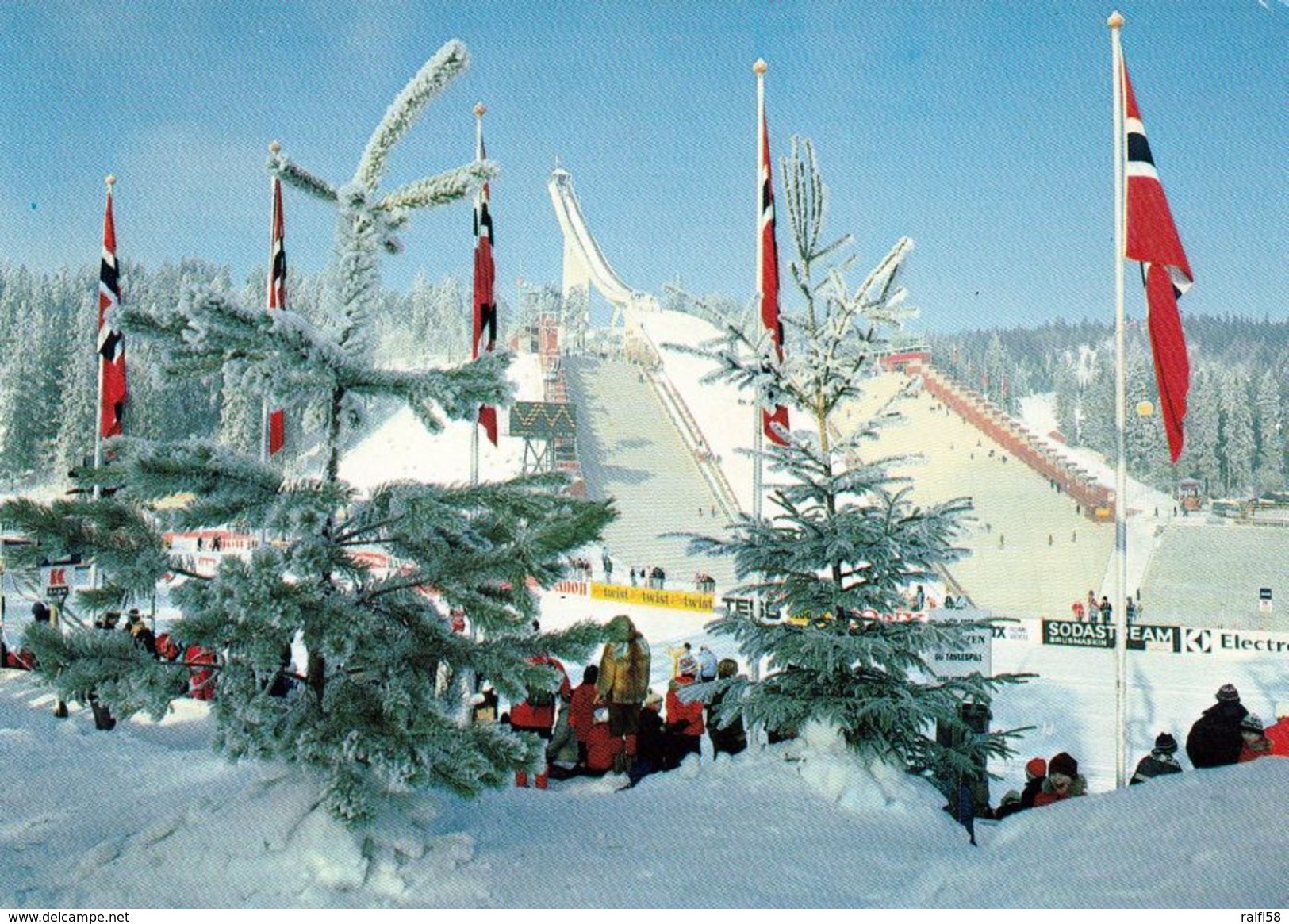 1 AK Norwegen * Holmenkollen Ski Jump - World Ski Championship 1982 - Norvège