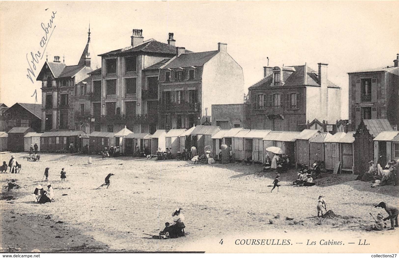 14-COURSEULLES- LES CABINES - Courseulles-sur-Mer