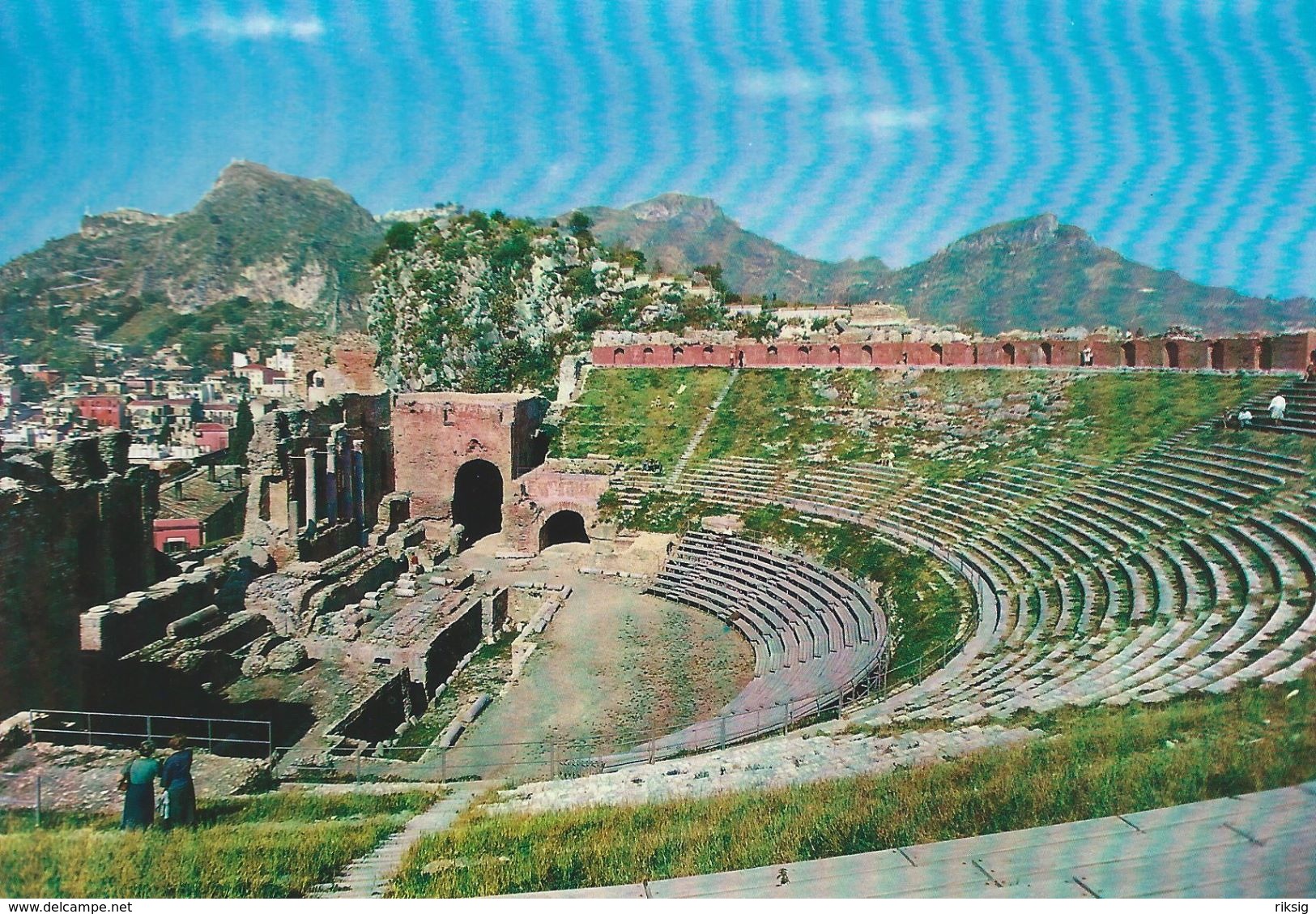 Taormina -  The Greek Theatre.   Italy.  # 06440 - Other & Unclassified