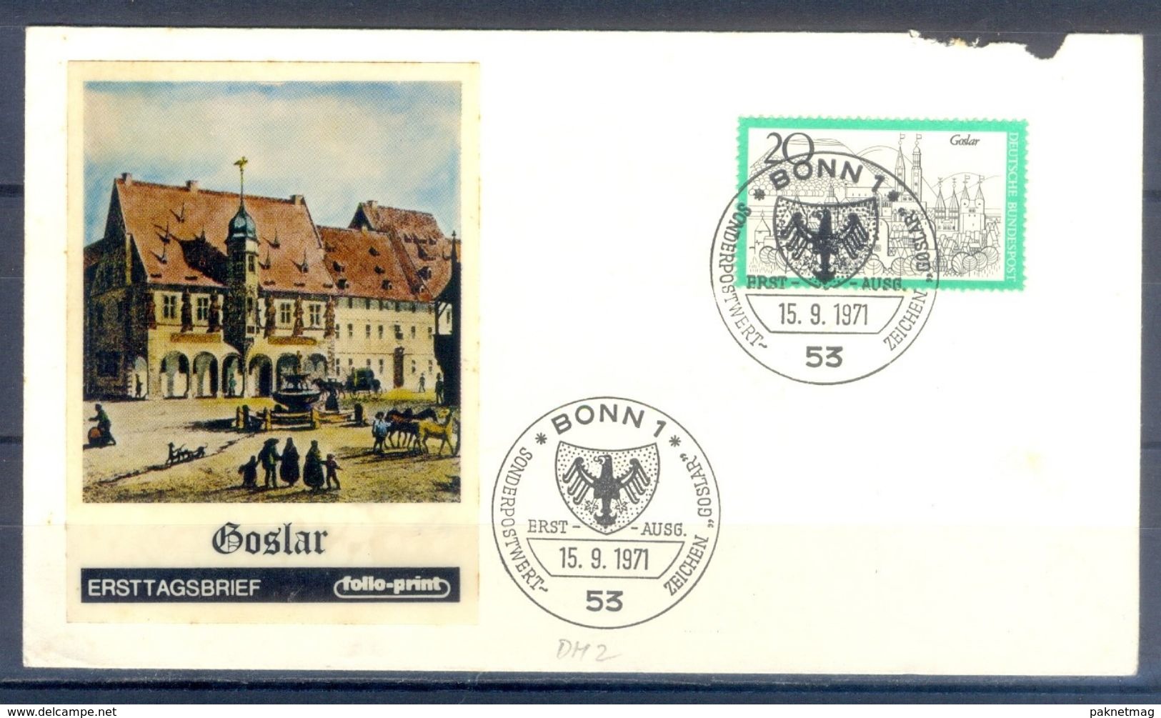 D411- FDC Of Germany. - Other & Unclassified
