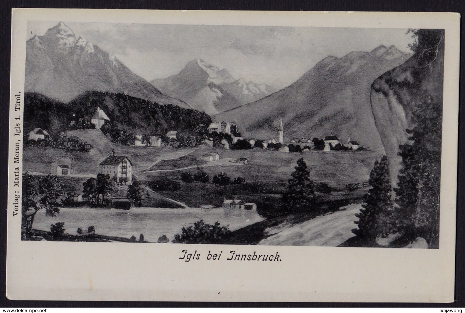 IGLS Bei INNSBRUCK TIROL OLD POSTCARD - Igls