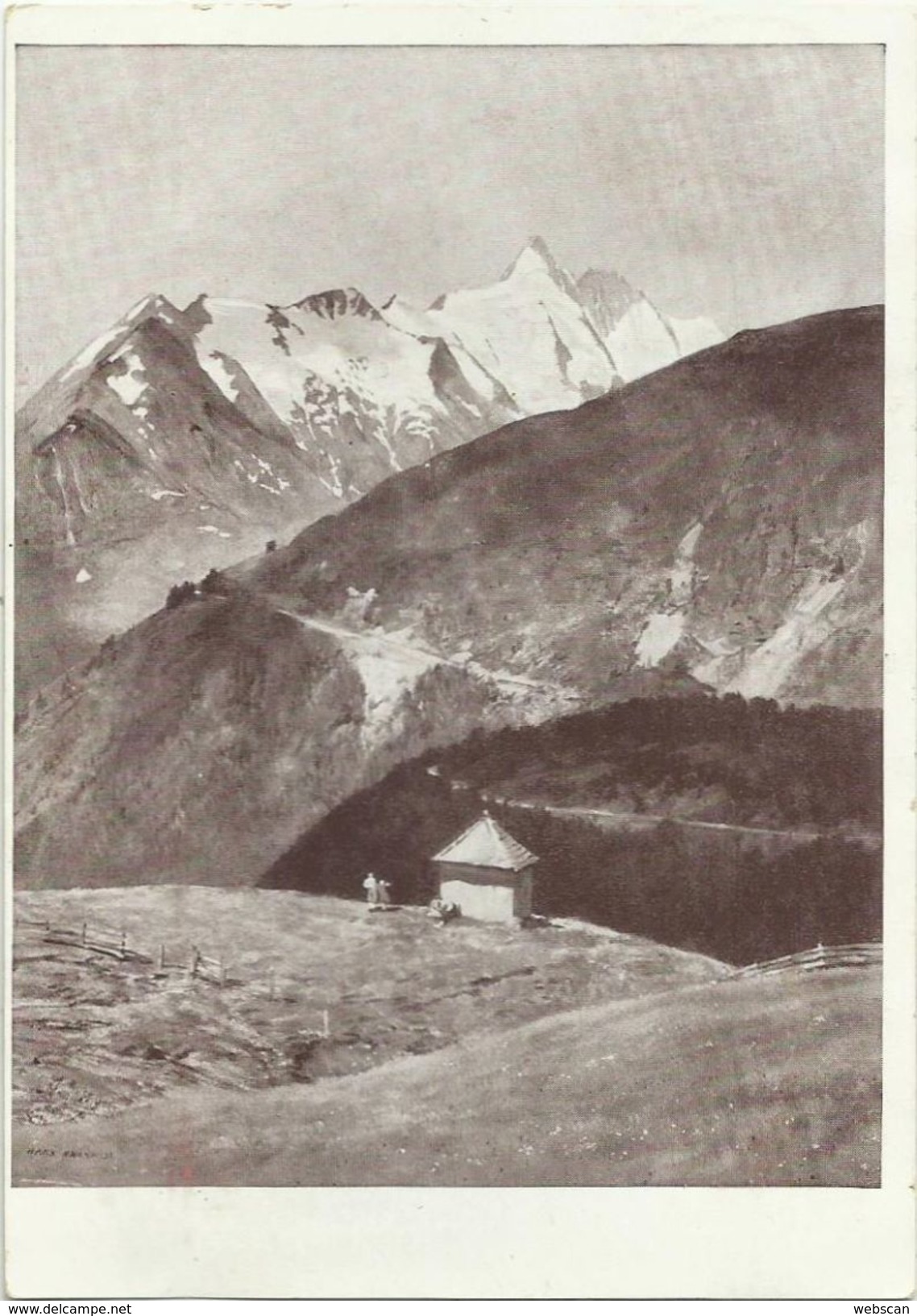 AK Großglockner Österreichhilfe Künstler H. Frank Propaganda RMI ~1938 #2346 - Heiligenblut