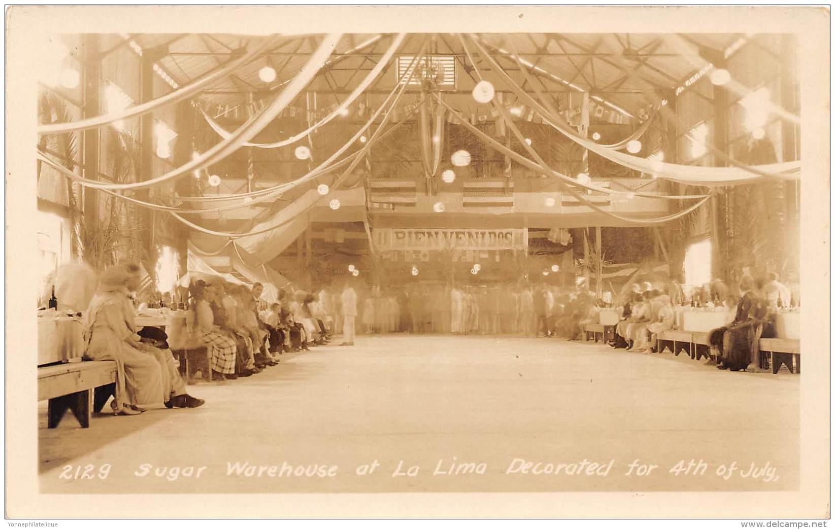 HONDURAS / Photo Card - Sugar Warehouse At La Lima - Honduras