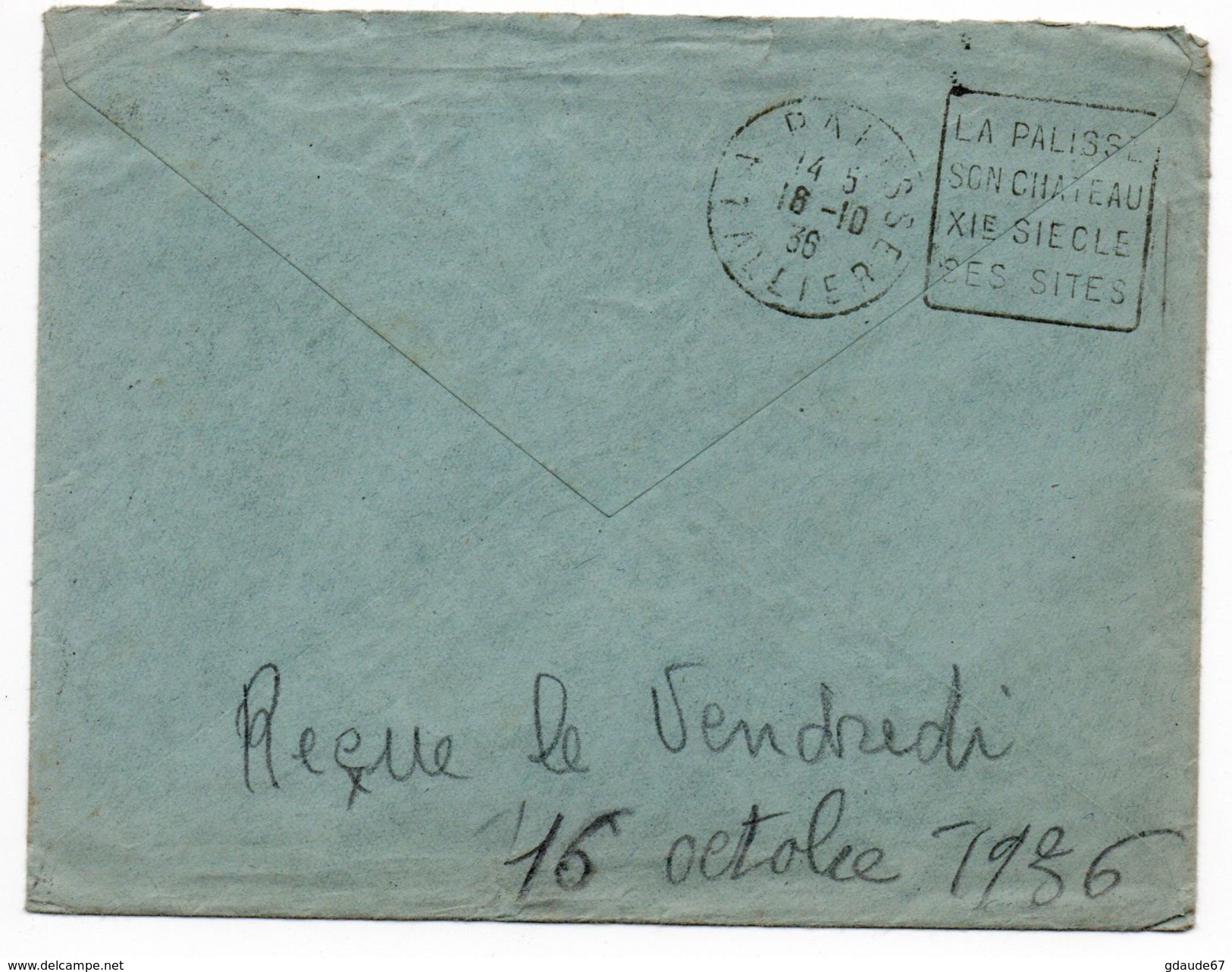 1936 - ENVELOPPE (+ CORRESPONDANCE ILLUSTREE) Du 2° BATAILLON DE CHASSEURS A PIED De MULHOUSE - TYPE PAIX - Sellos Militares Desde 1900 (fuera De La Guerra)