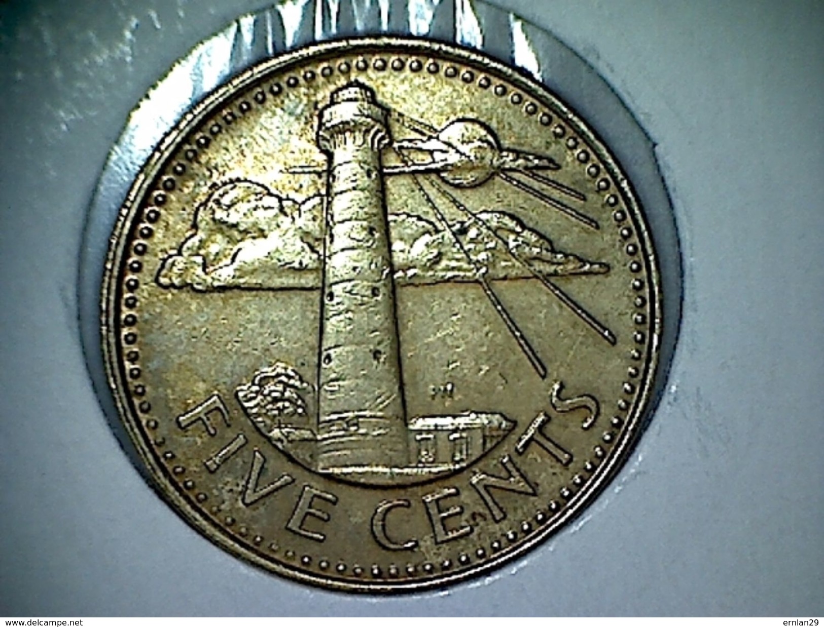 Barbados 5 Cents 1988 - Barbados