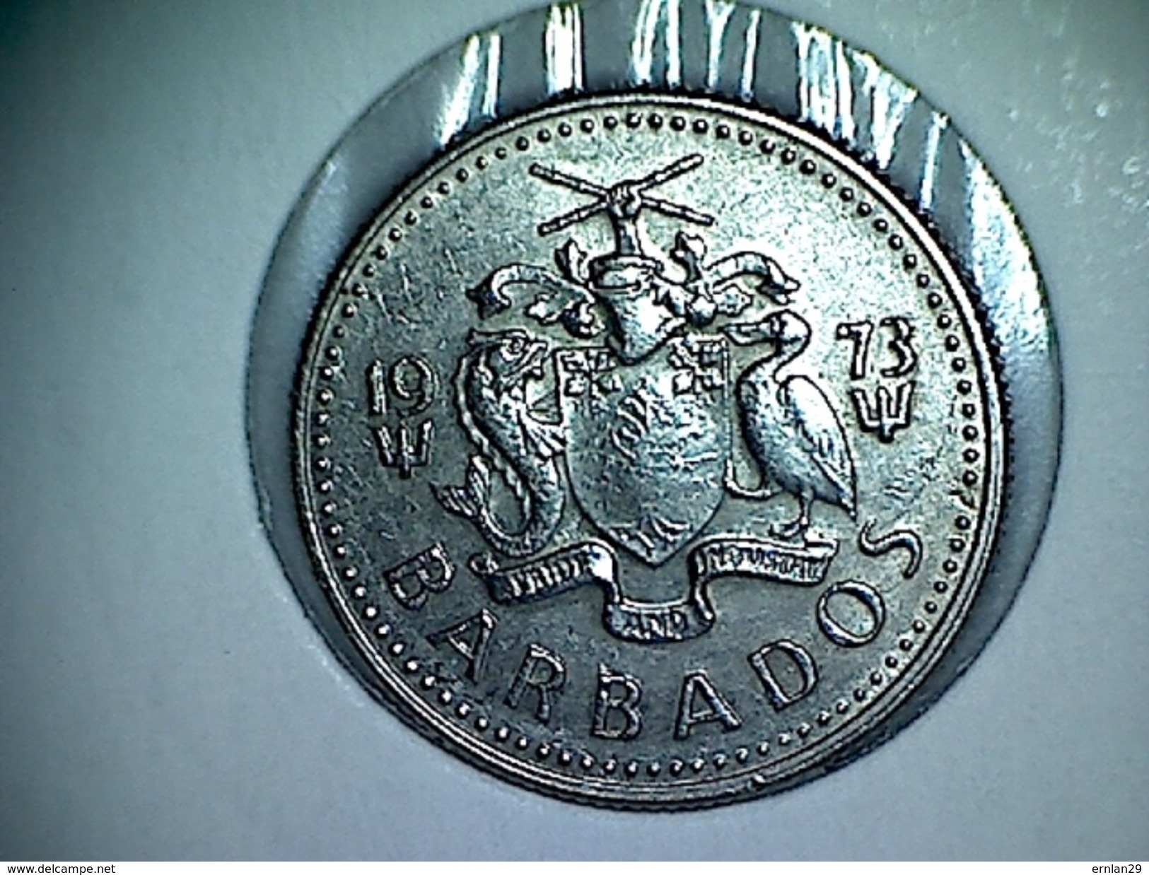 Barbados 10 Cents 1973 - Barbades