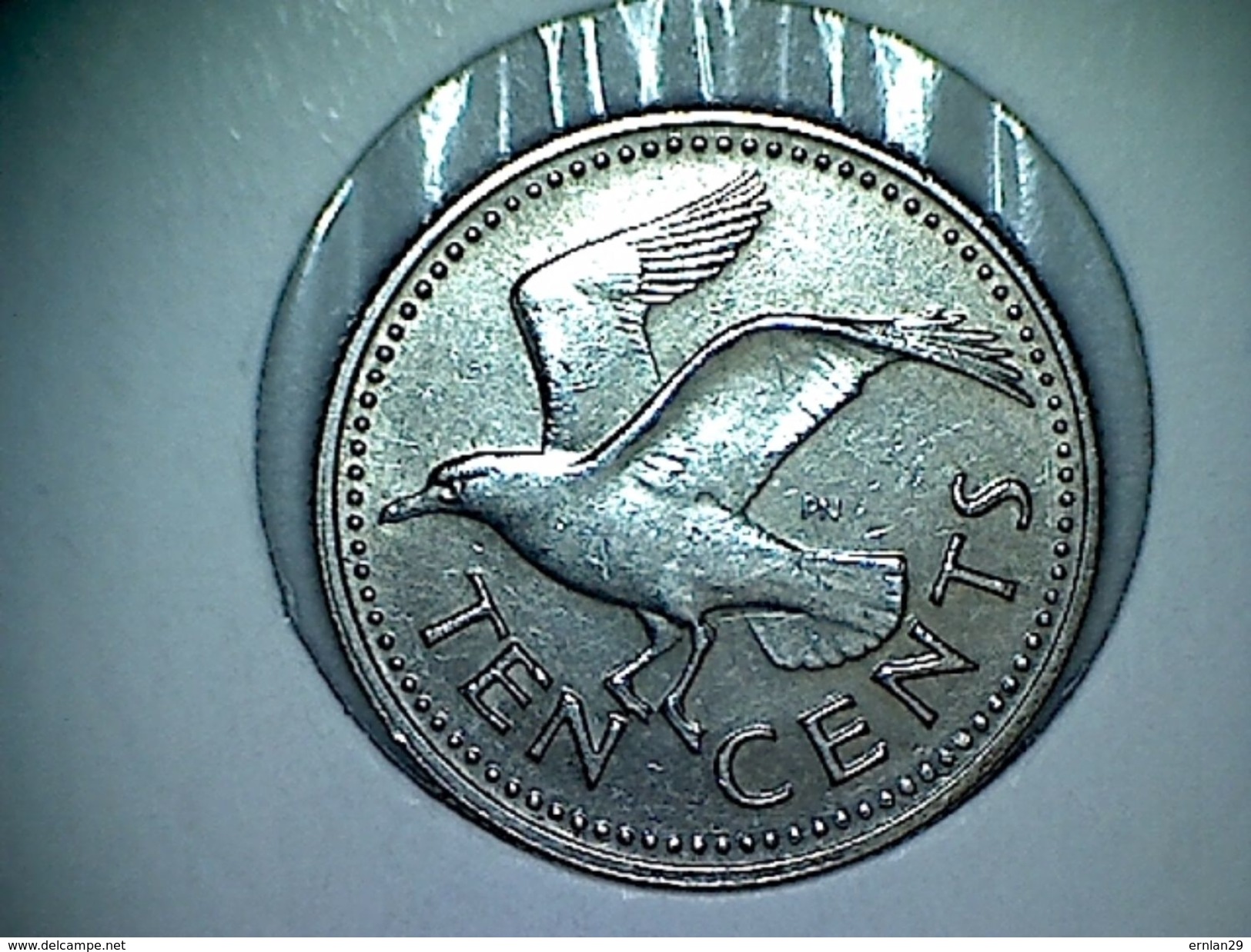 Barbados 10 Cents 1973 - Barbades