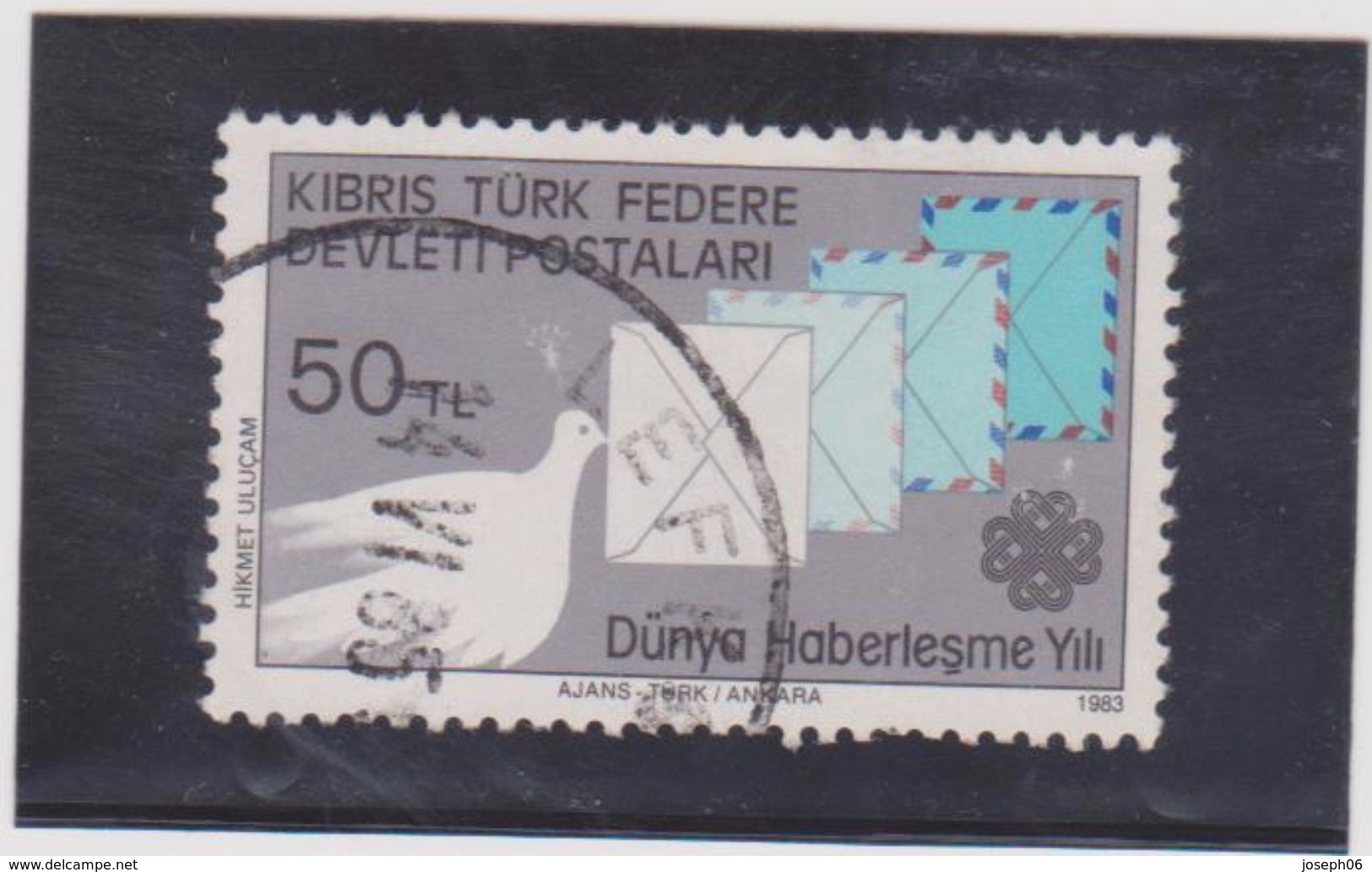 TURQUIE   1983  Chypre Turc  Y.T. N° 118  Oblitéré - Timbres De Bienfaisance