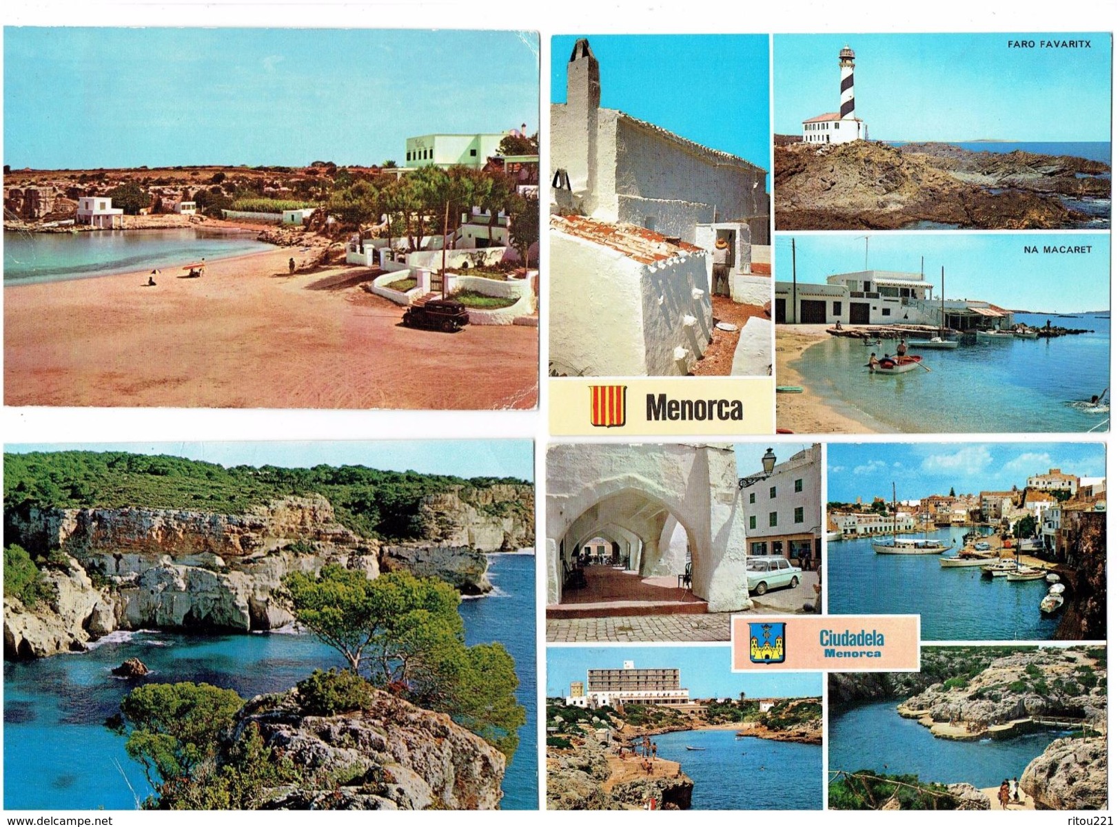 LOT 4 Cpm - MENORCA - - Menorca