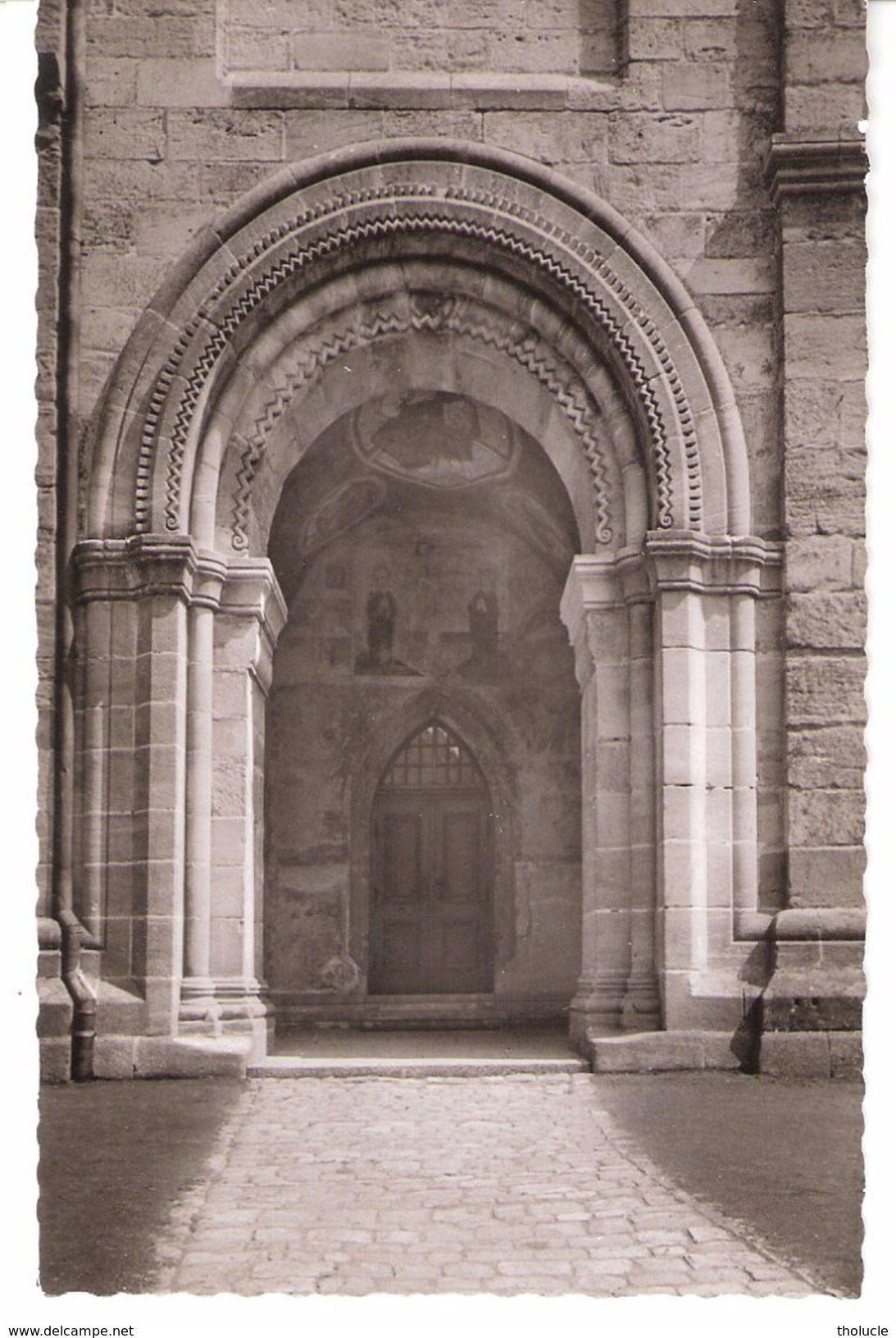 Feuchtwangen (Ansbach-Bayern-Bavière)-Stiftskirche-Romanisches Portal  -Echt Foto - Feuchtwangen