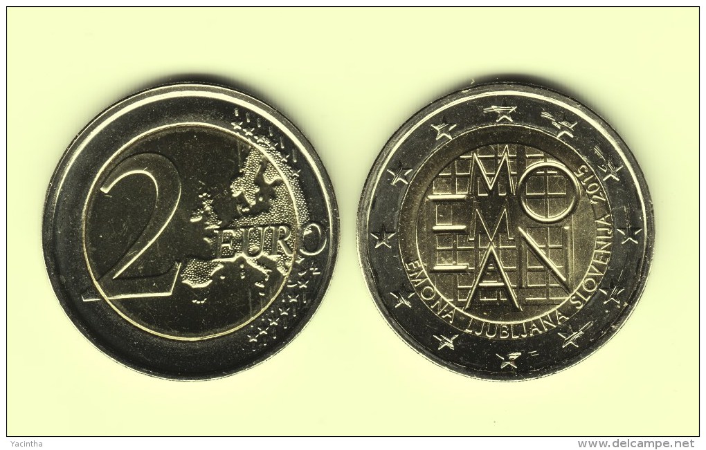 @Y@   Slovenie    2 Euro 2015  Commemorative   UNC - Slovénie