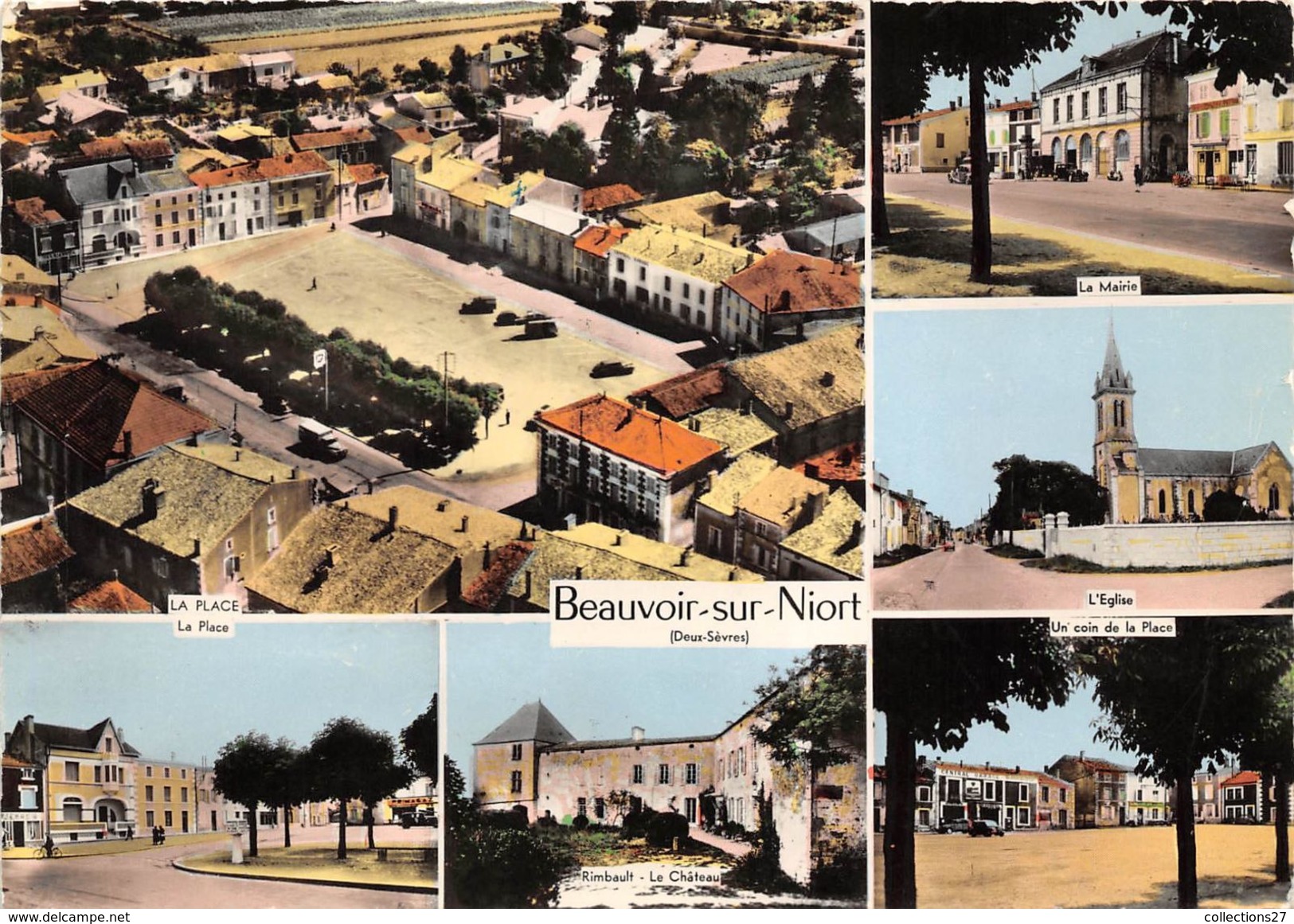 79-BEAUVOIR-SUR-NIORT- MULTIVUES - Beauvoir Sur Niort