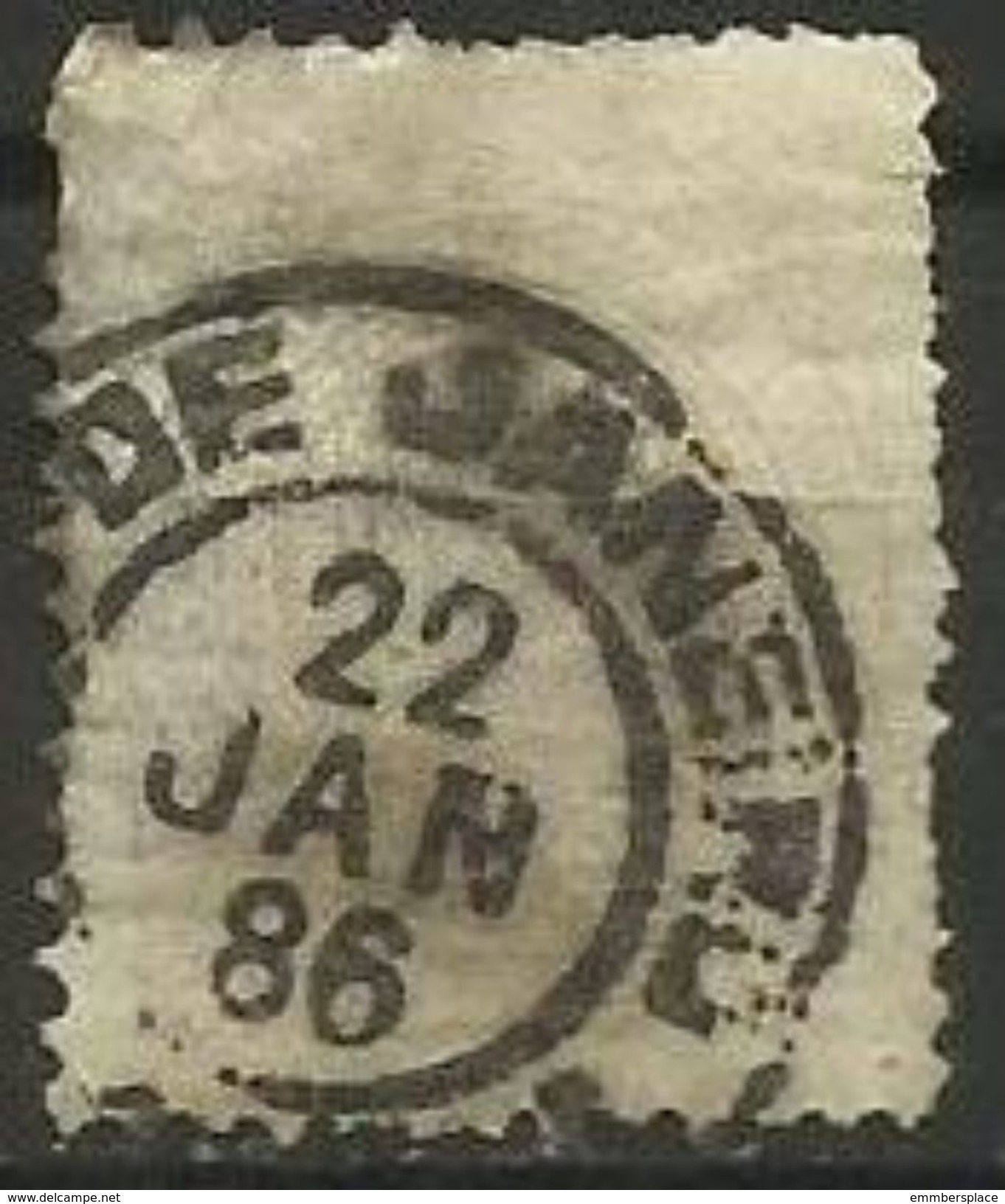 Brazil - 1884 Numeral 100r Used    Sc 92 - Usados
