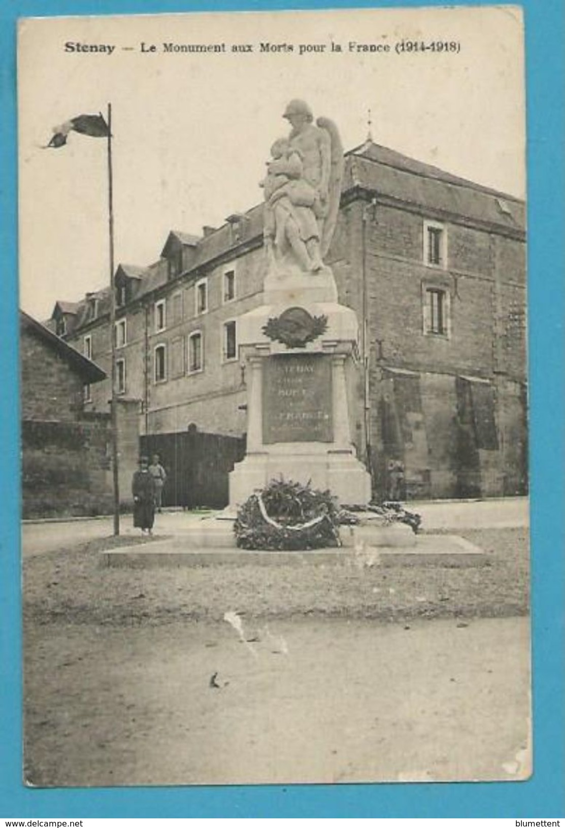 CPA Le Monument Aux Morts STENAY 55 - Stenay