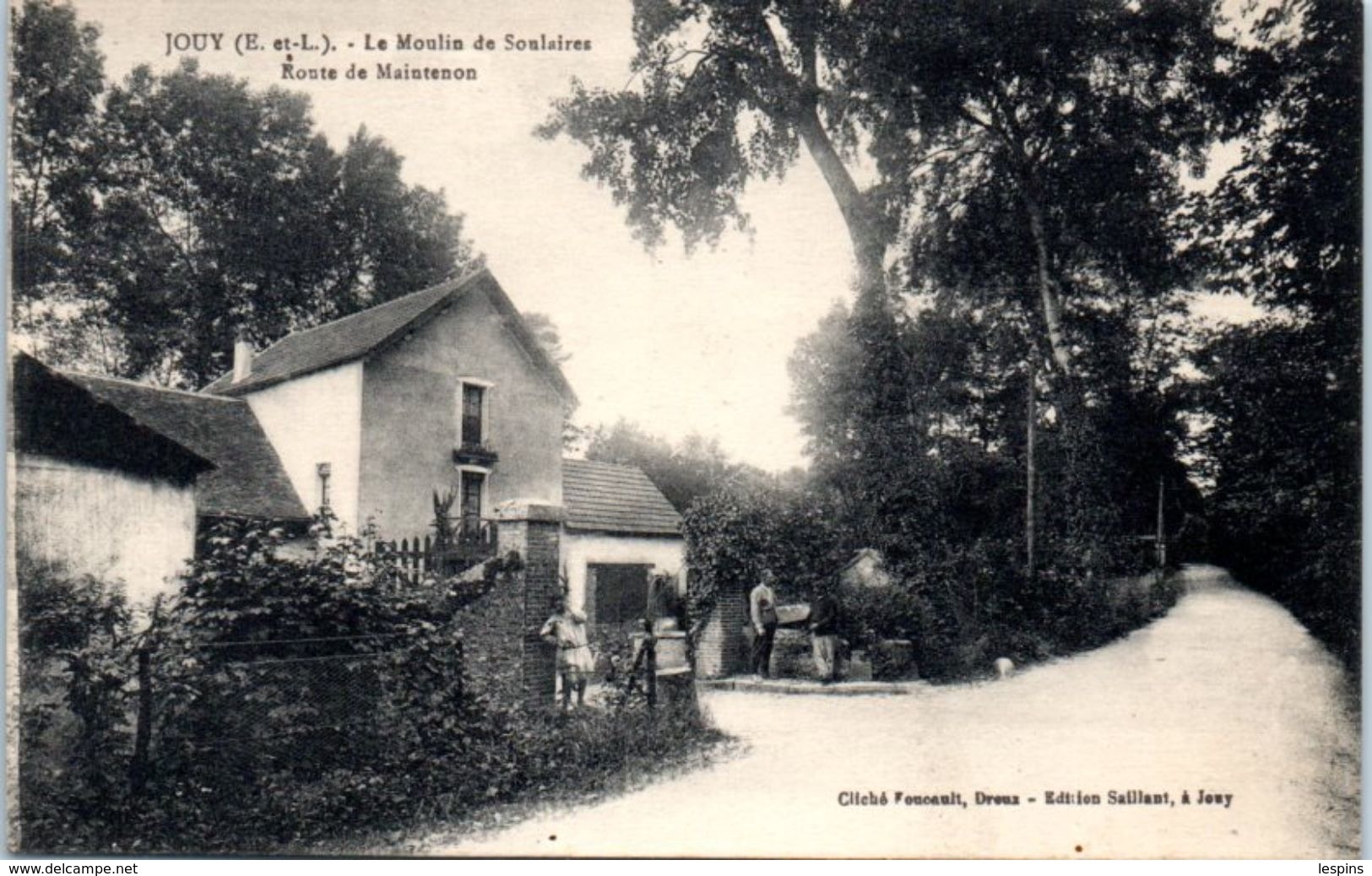 28 - JOUY --  Le Moulin De Soulaine - Route De Maintenon - Jouy