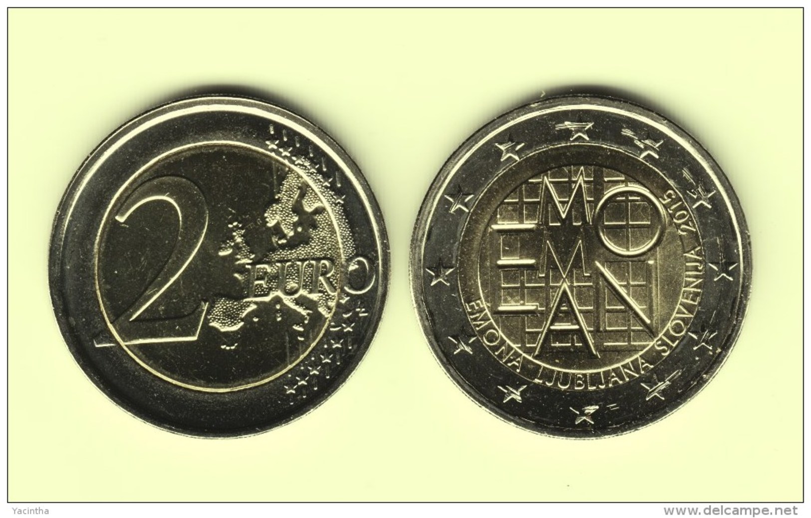 @Y@   Slovenie    2 Euro 2015  Commemorative   UNC - Slovenië