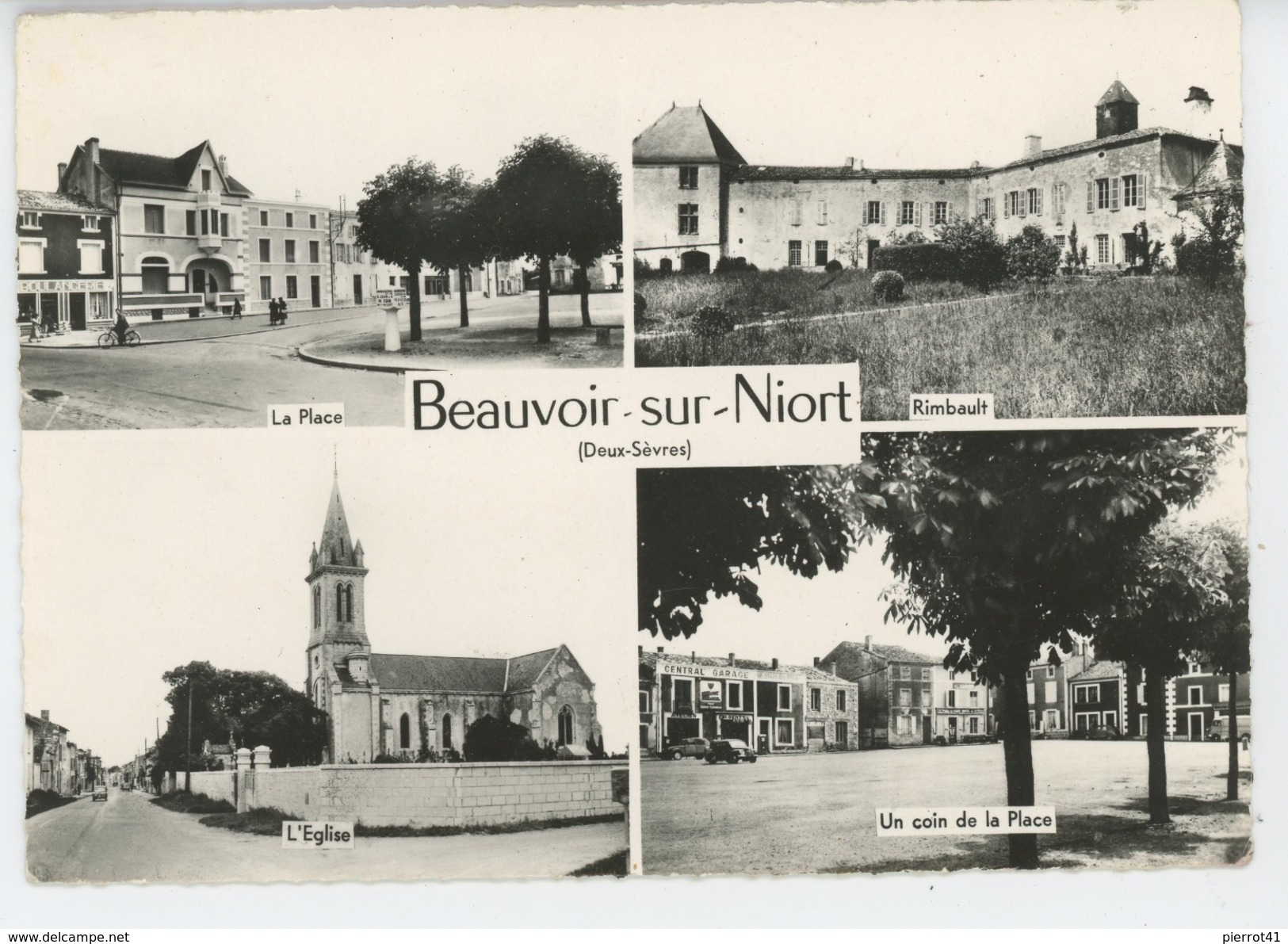 BEAUVOIR SUR NIORT - Vues Multiples (1964) - Beauvoir Sur Niort