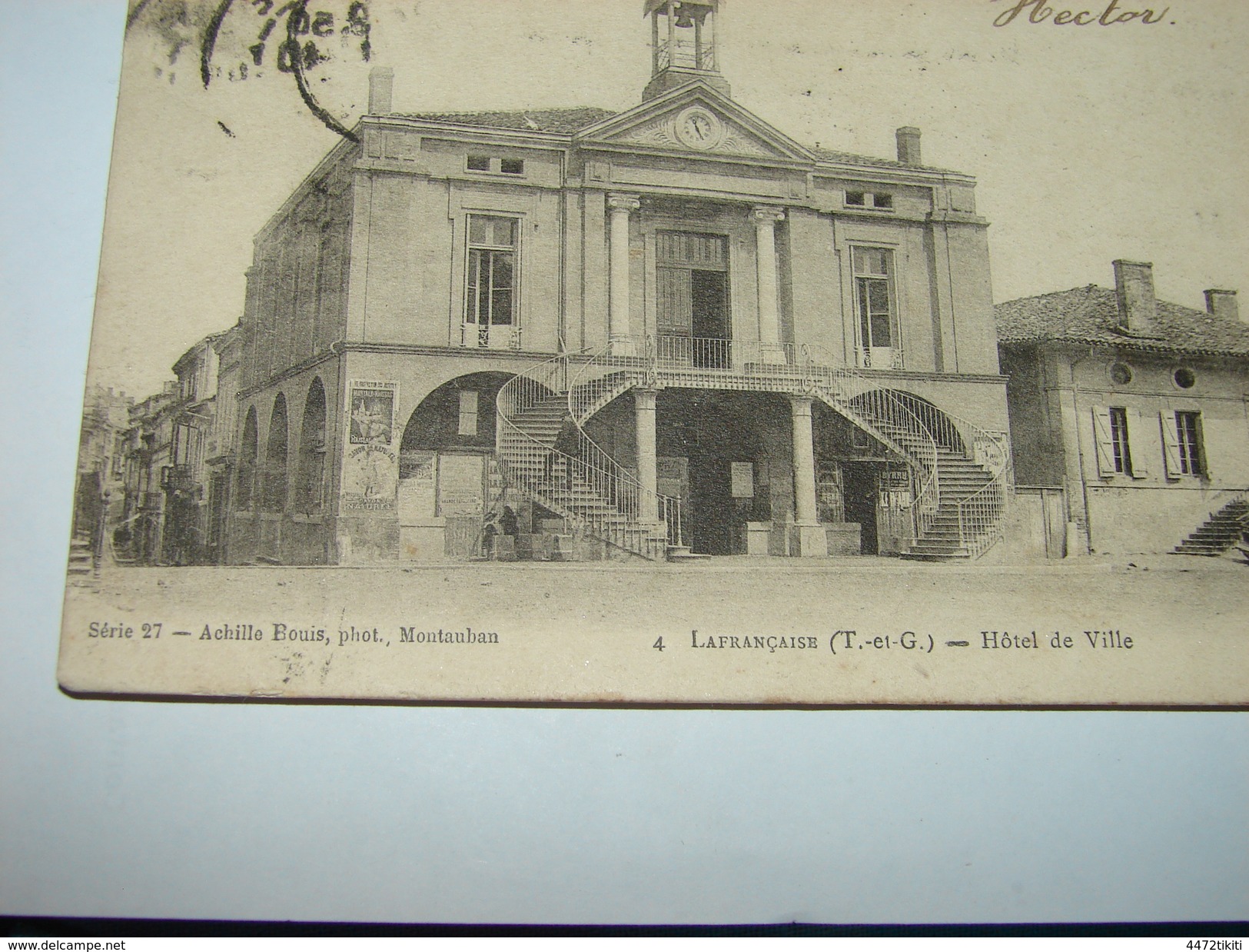 C.P.A.- Lafrançaise (82) - Hôtel De Ville - 1904 - TTB (A73) - Lafrancaise