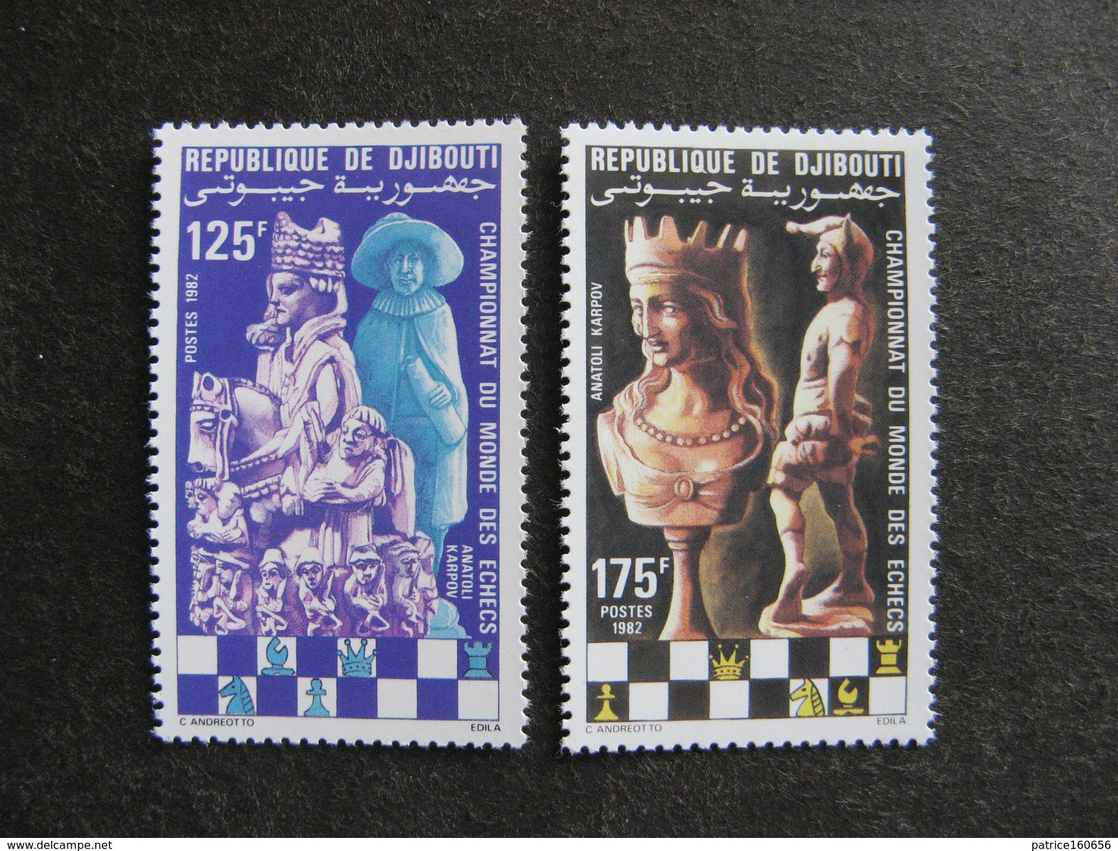 Djibouti :  Paire  N° 551 Et N° 552, Neufs XX. GT - Djibouti (1977-...)