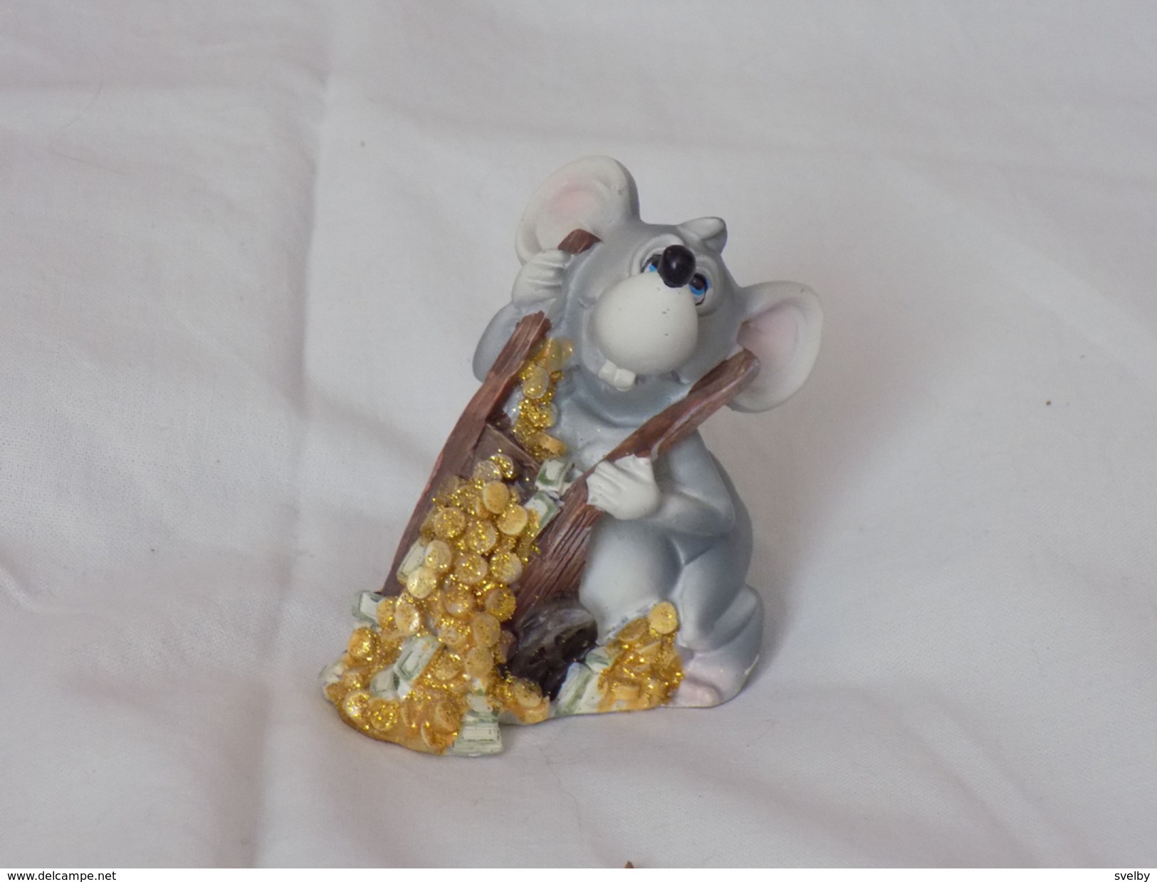 Russian Vintage Statuette Rat - Andere & Zonder Classificatie