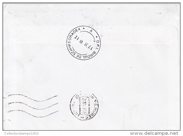 61853- FLAG, MILLENNIUM, STAMPS ON COVER, 2001, HUNGARY - Storia Postale
