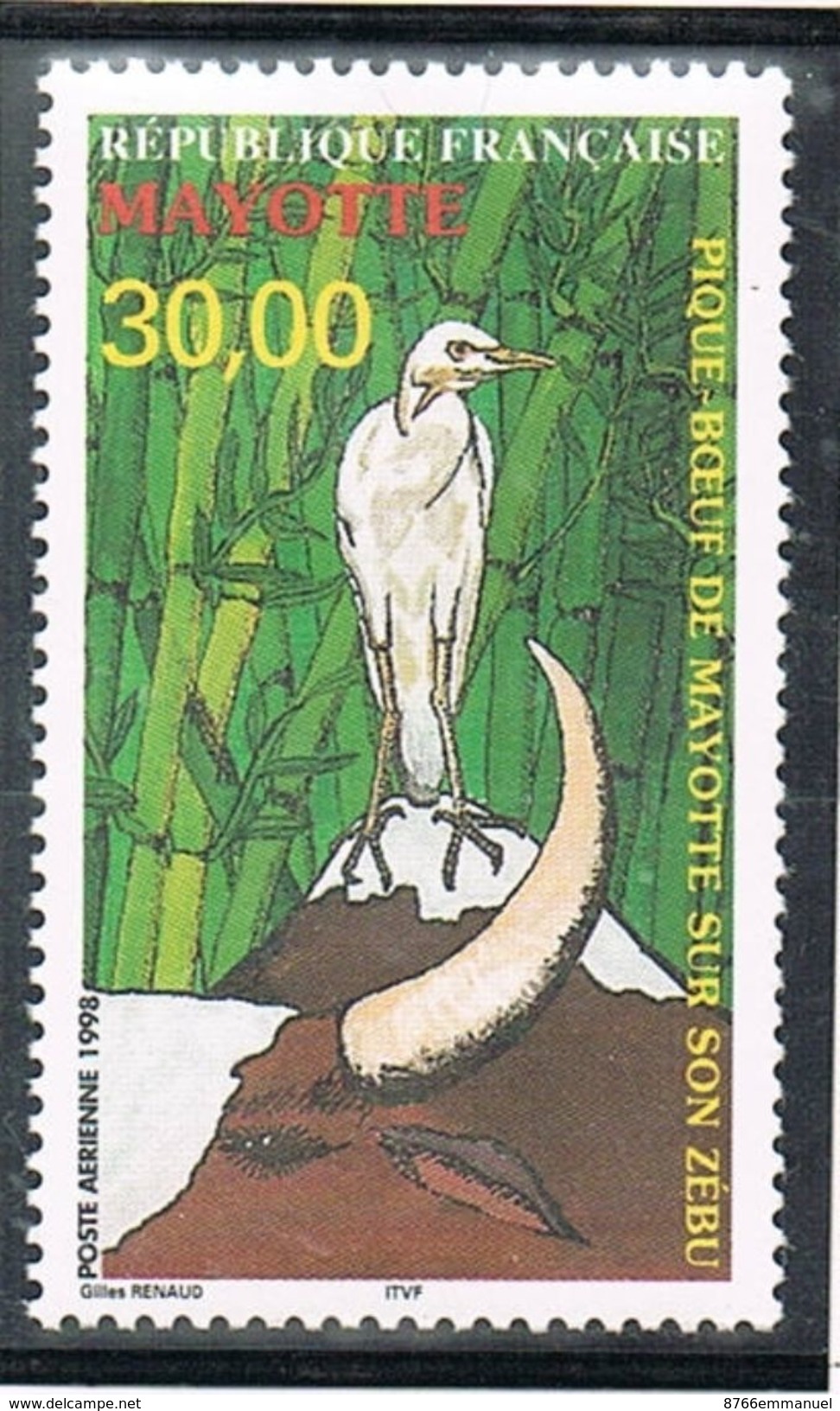 MAYOTTE AERIEN N°3 N** - Airmail