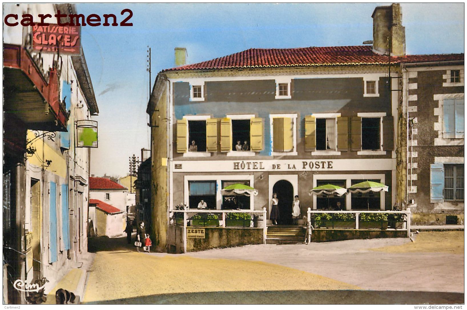 AVAILLES-LIMOUZINE RUE PRINCIPALE HOTEL DE LA POSTE 86 VIENNE - Availles Limouzine