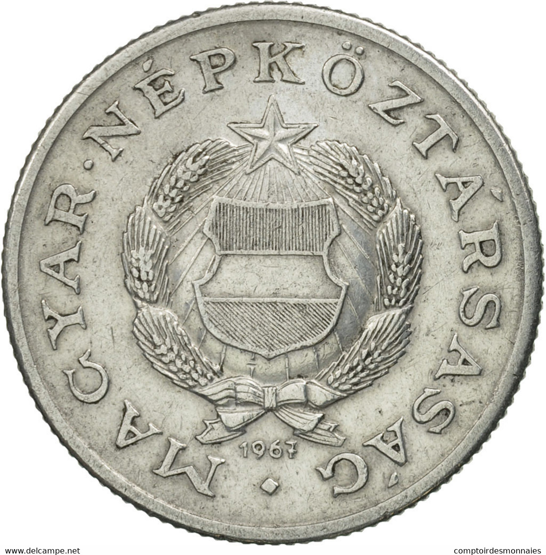 Monnaie, Hongrie, Forint, 1967, SPL, Aluminium, KM:575 - Hungary