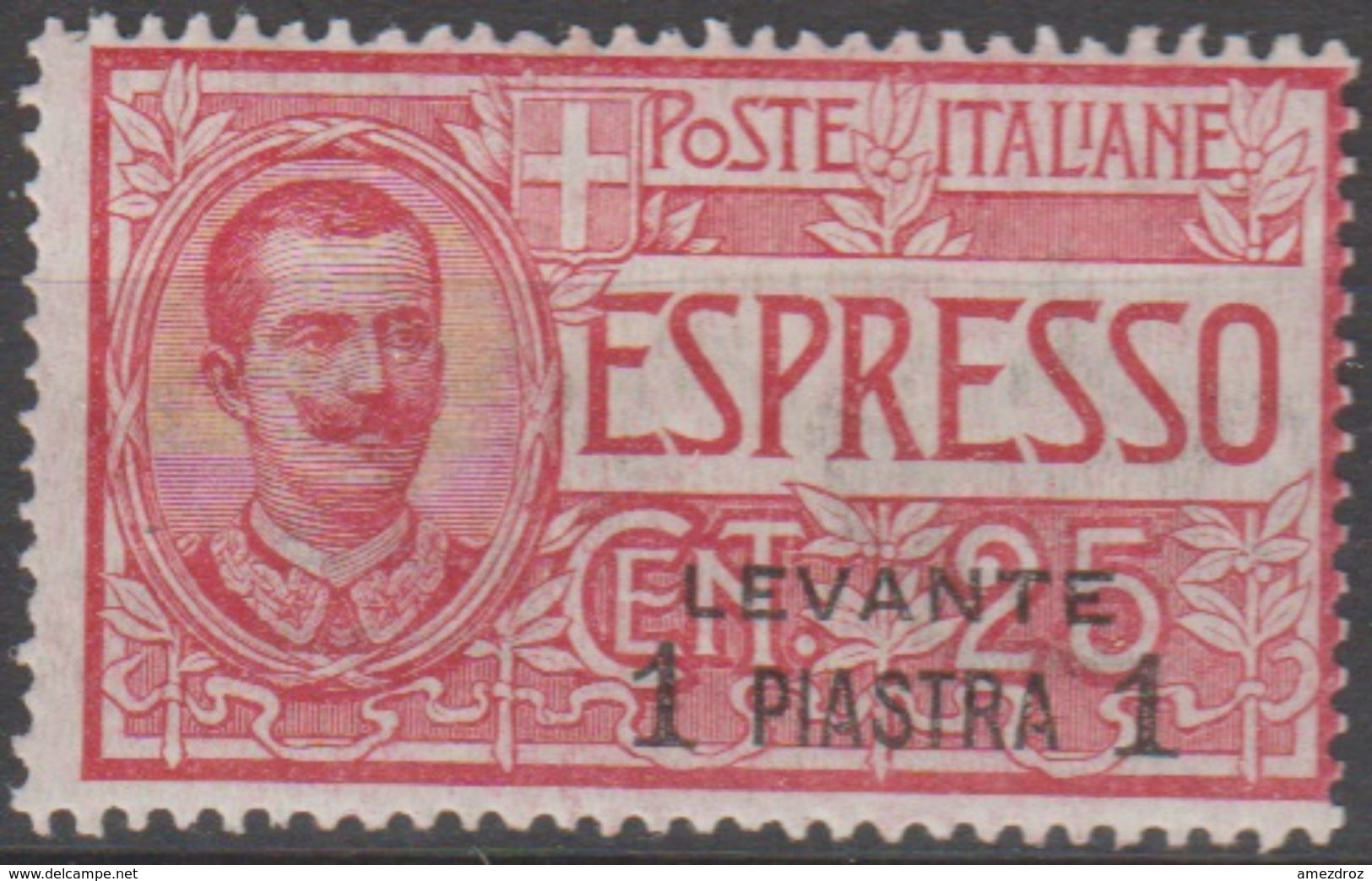 Levant Italien Express 1906 N° 1 MH  (E2) - Emissioni Generali