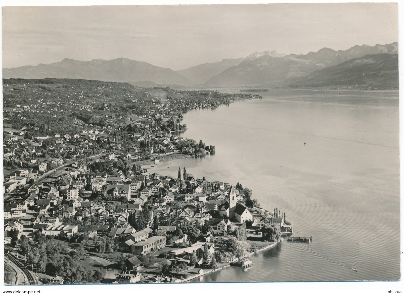 1950 - Meilen - Flugaufnahme - Gelaufen - Meilen