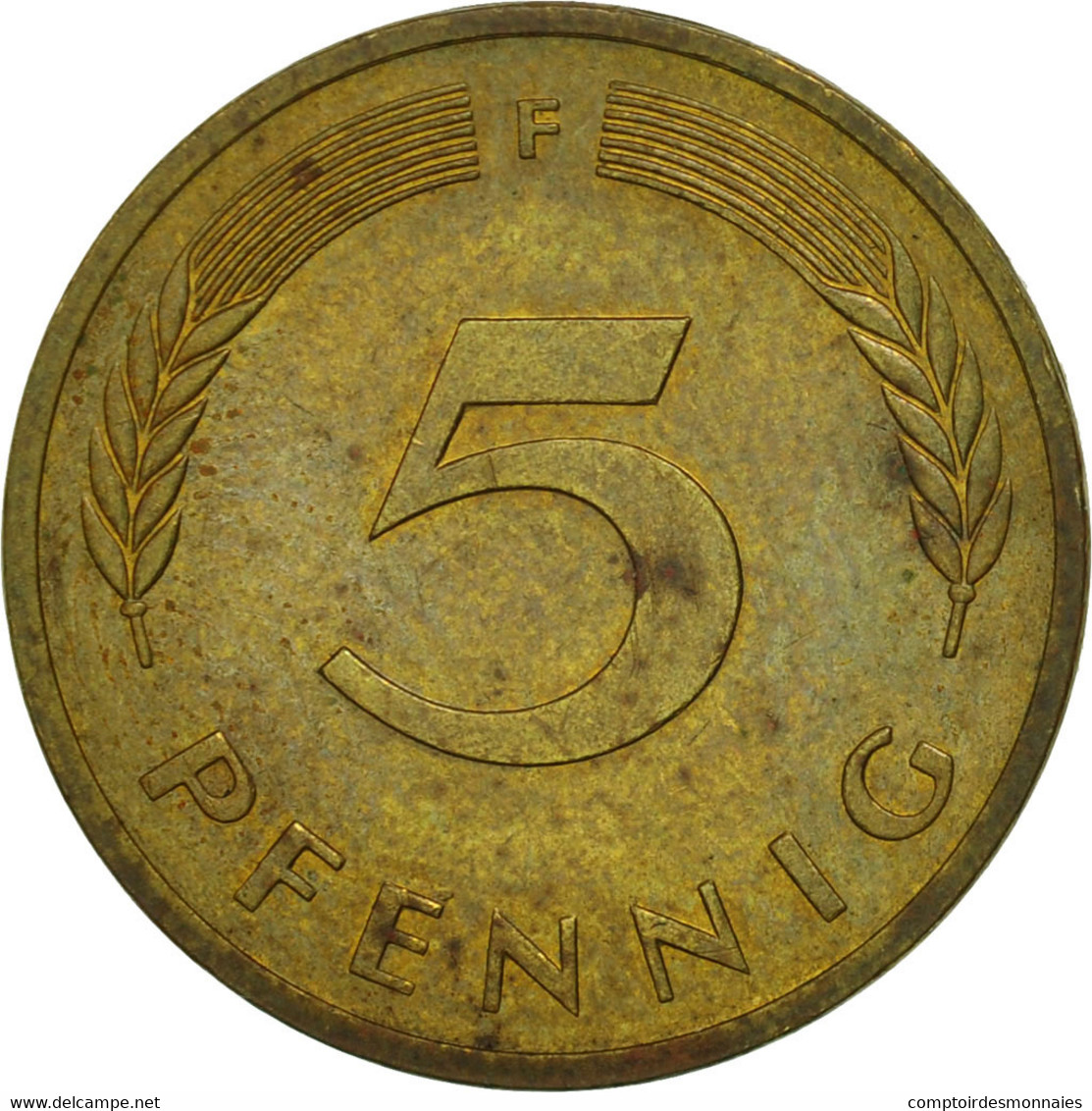 Monnaie, République Fédérale Allemande, 5 Pfennig, 1981, Stuttgart, SUP+ - 5 Pfennig